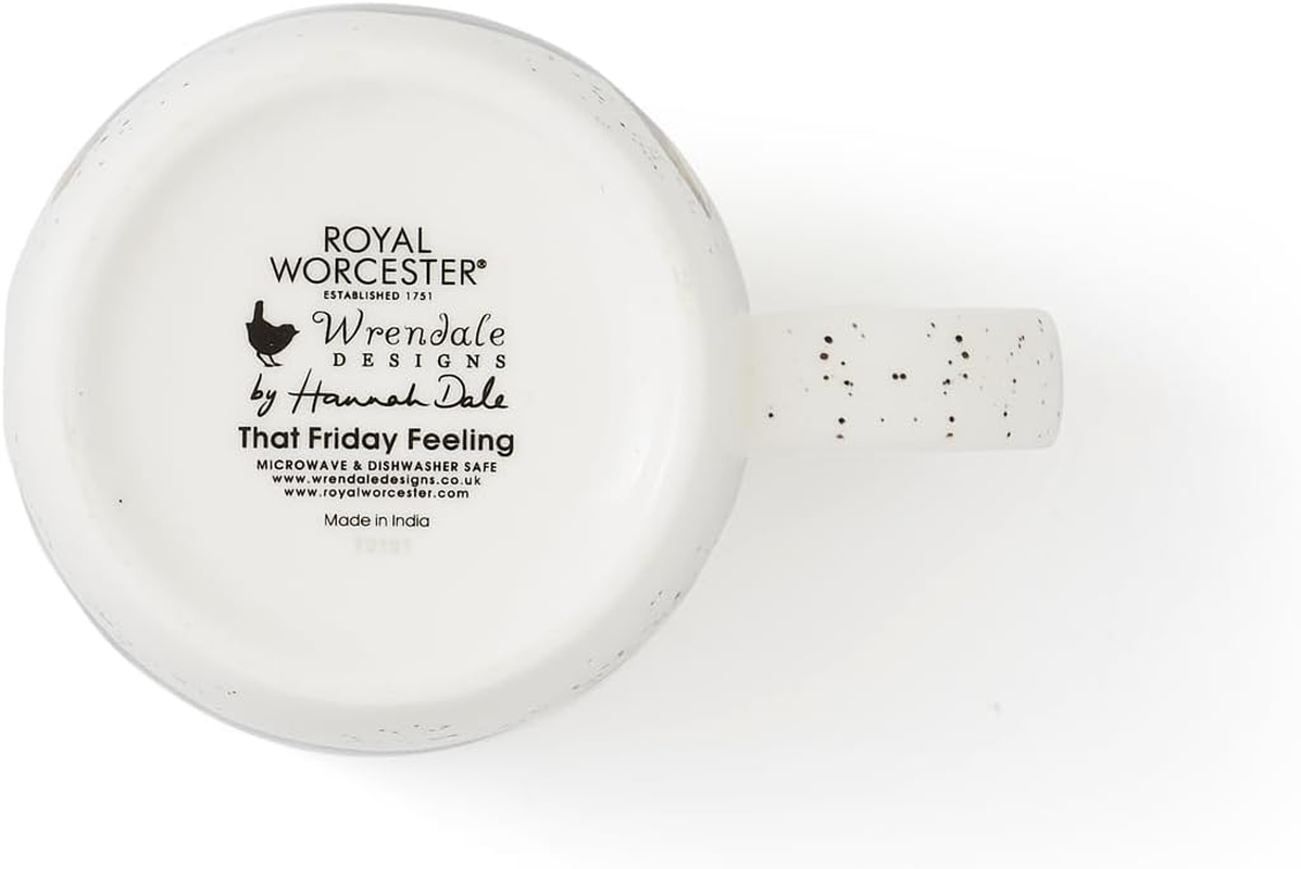 Portmeirion Wrendale Designs That Friday Feeling 0.3L Dachshund Mug