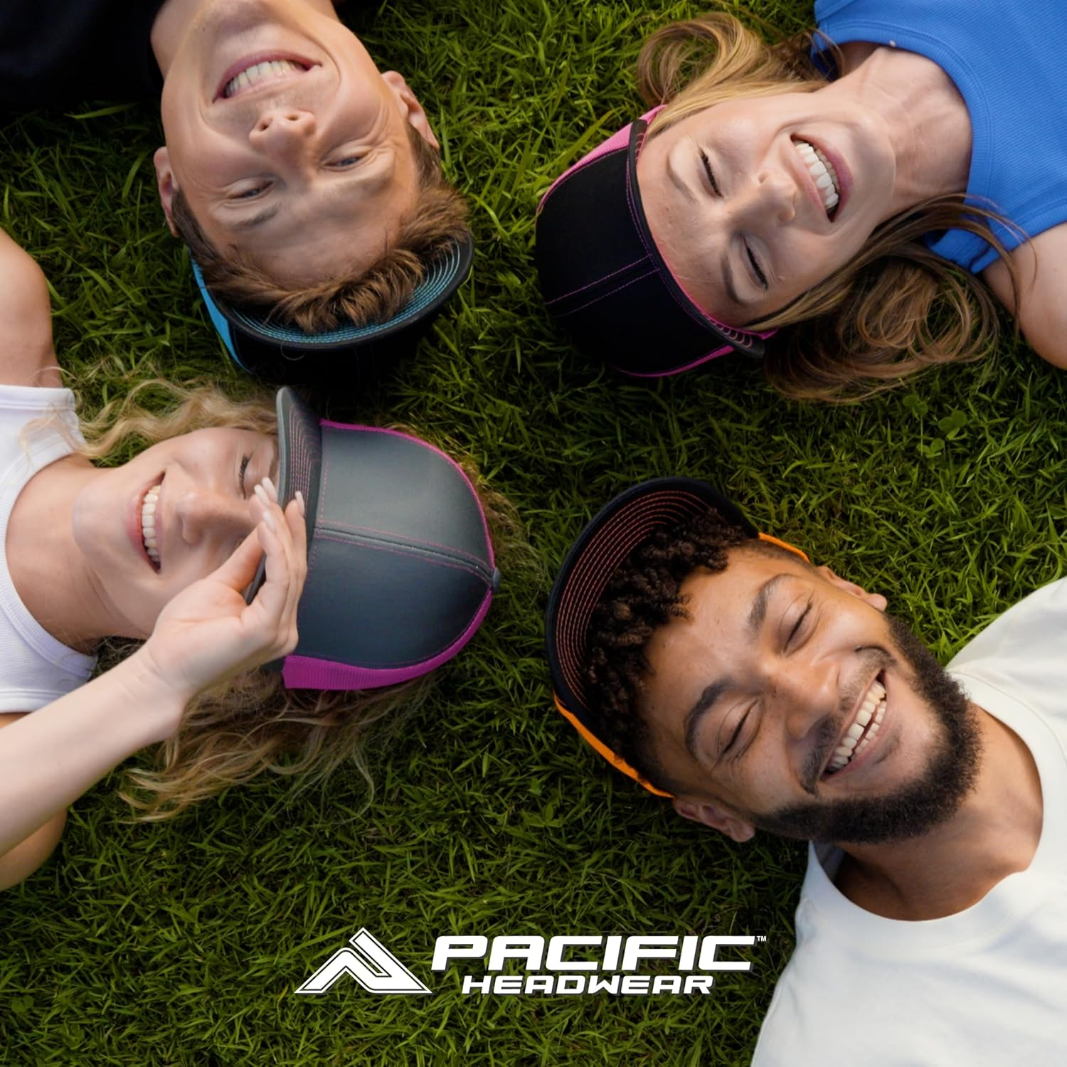 Pacific Headwear Trucker Snapback Cap image number 2