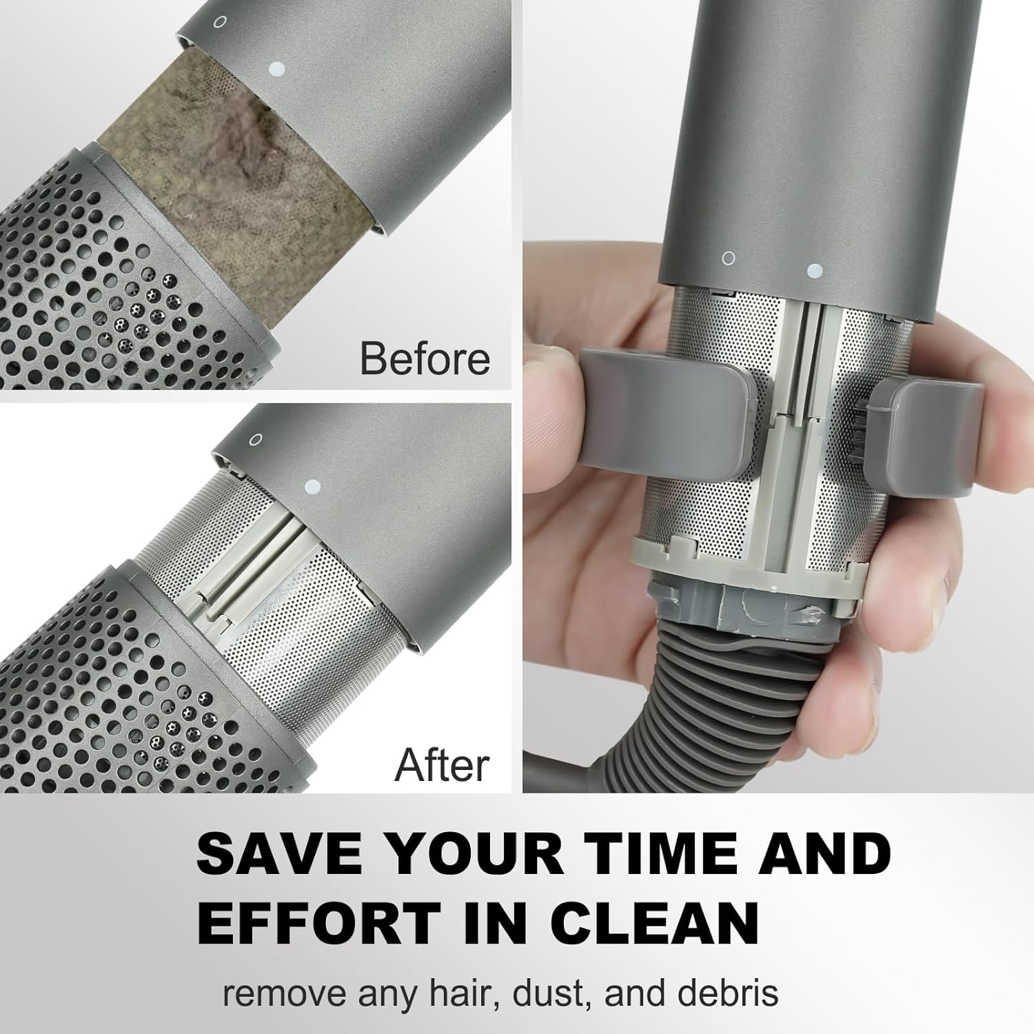 PUREGUST Filter Cleaning Brush for Dyson Hair Dryer, Part NO. 969497-01 image number 3