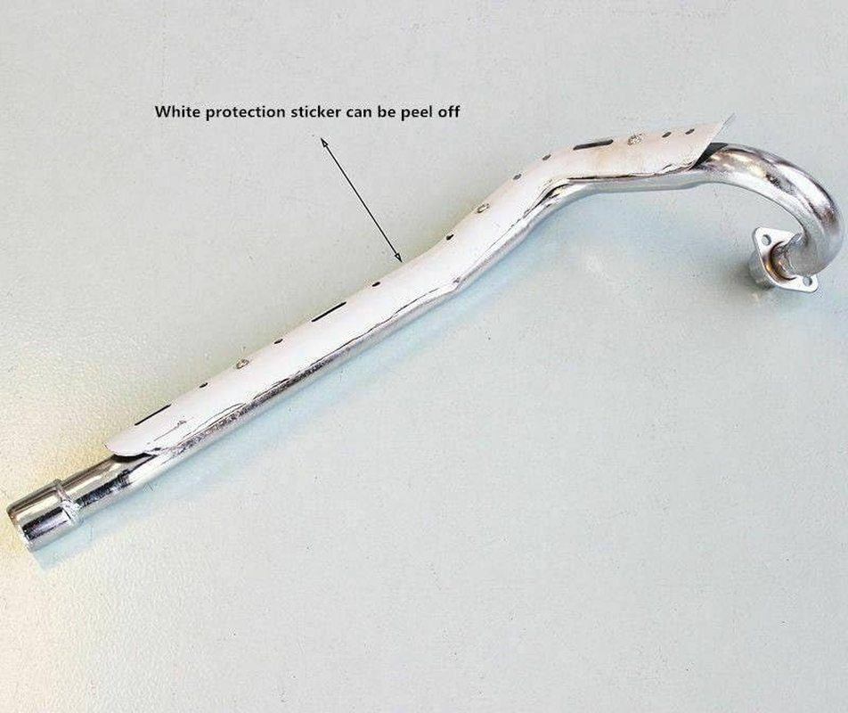 TDR 38Mm Big Bore Exhaust Muffler Pipe Aluminium Dirt Pit Bike CRF50 Style Thumpstar Atomik Pitpro SSR SDG DHZ Mounting Clamps Gasket image number 1