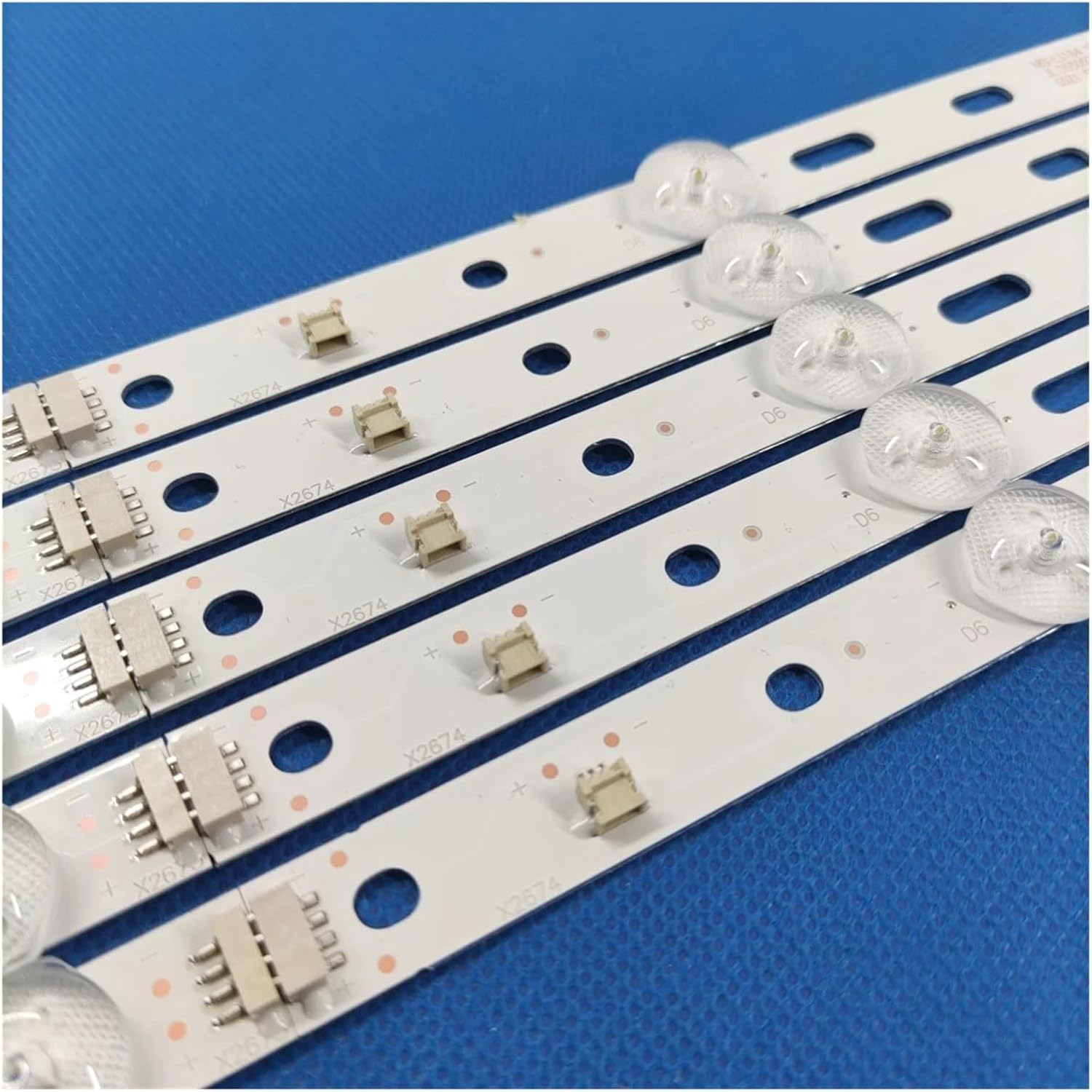 LED Backlight Strip Replacement for CX55D10-ZC52AG-02 303CX550054 LED55UHDS100T2 CX550DLEDM Rtv5519Sm Rtv55Z1Usm image number 3