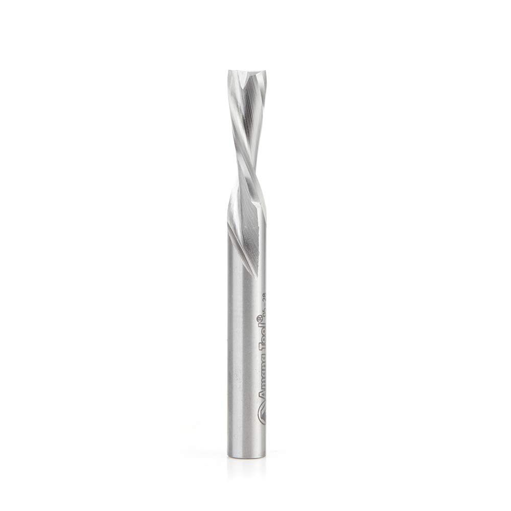 Amana Tool - HSS1654 High Speed Steel (HSS) Double Flute Spiral Aluminum Cutting 1/4 Dia X image number 4