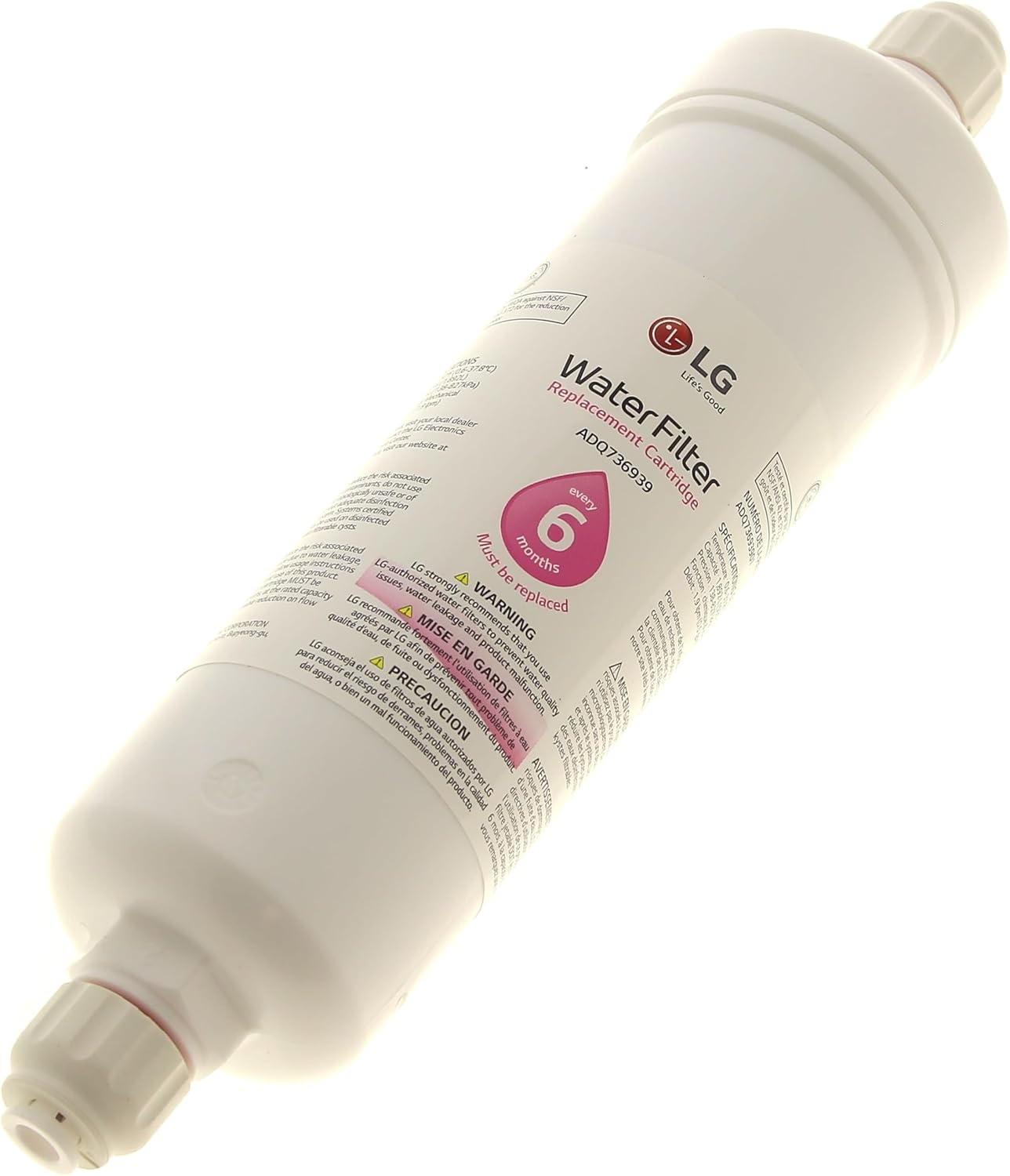 LG 5231JA2010B Replacement Water Filter Cartridge image number 1