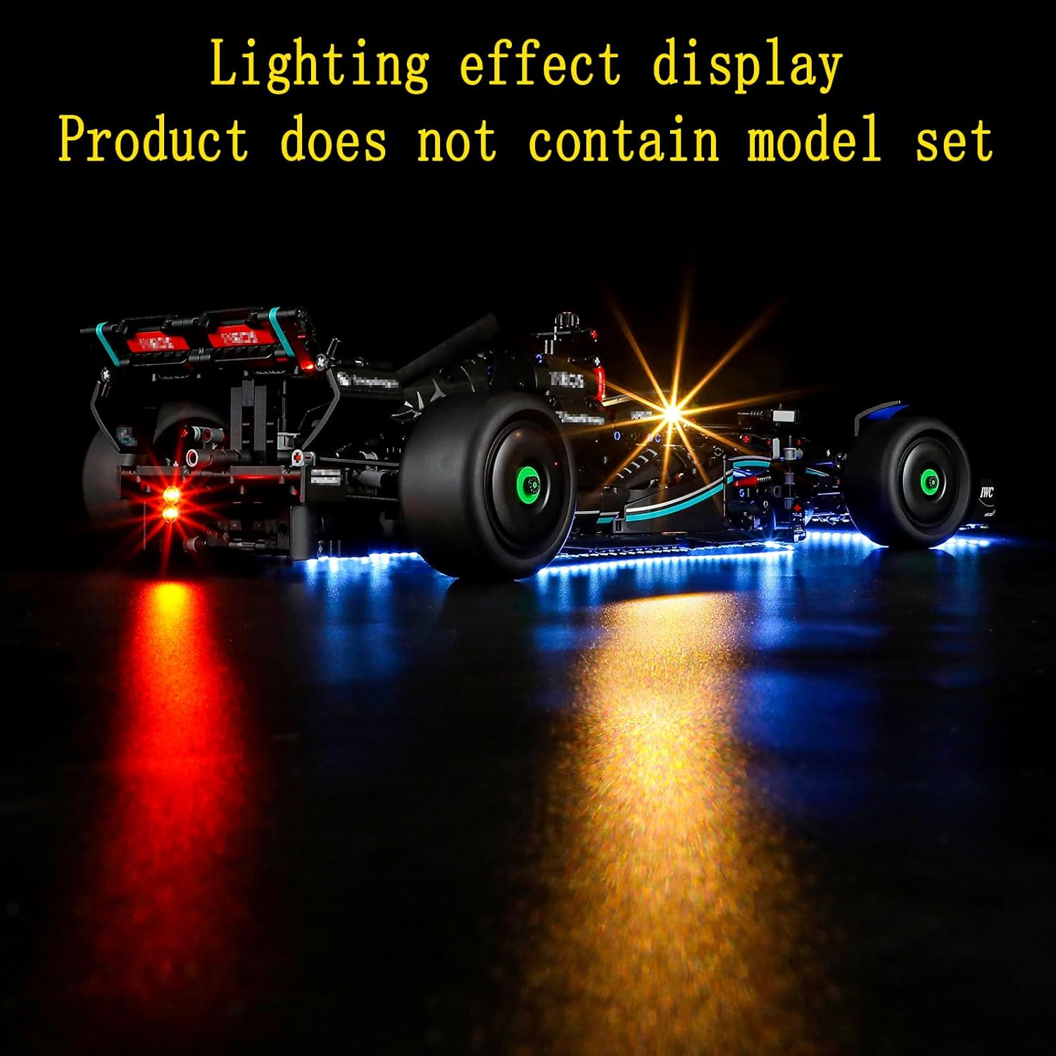 GEAMENT LED Light Kit Compatible with  AMG F1 W14 E Performance - Lighting Set for Technic 42171 (Model Set Not Included) image number 2