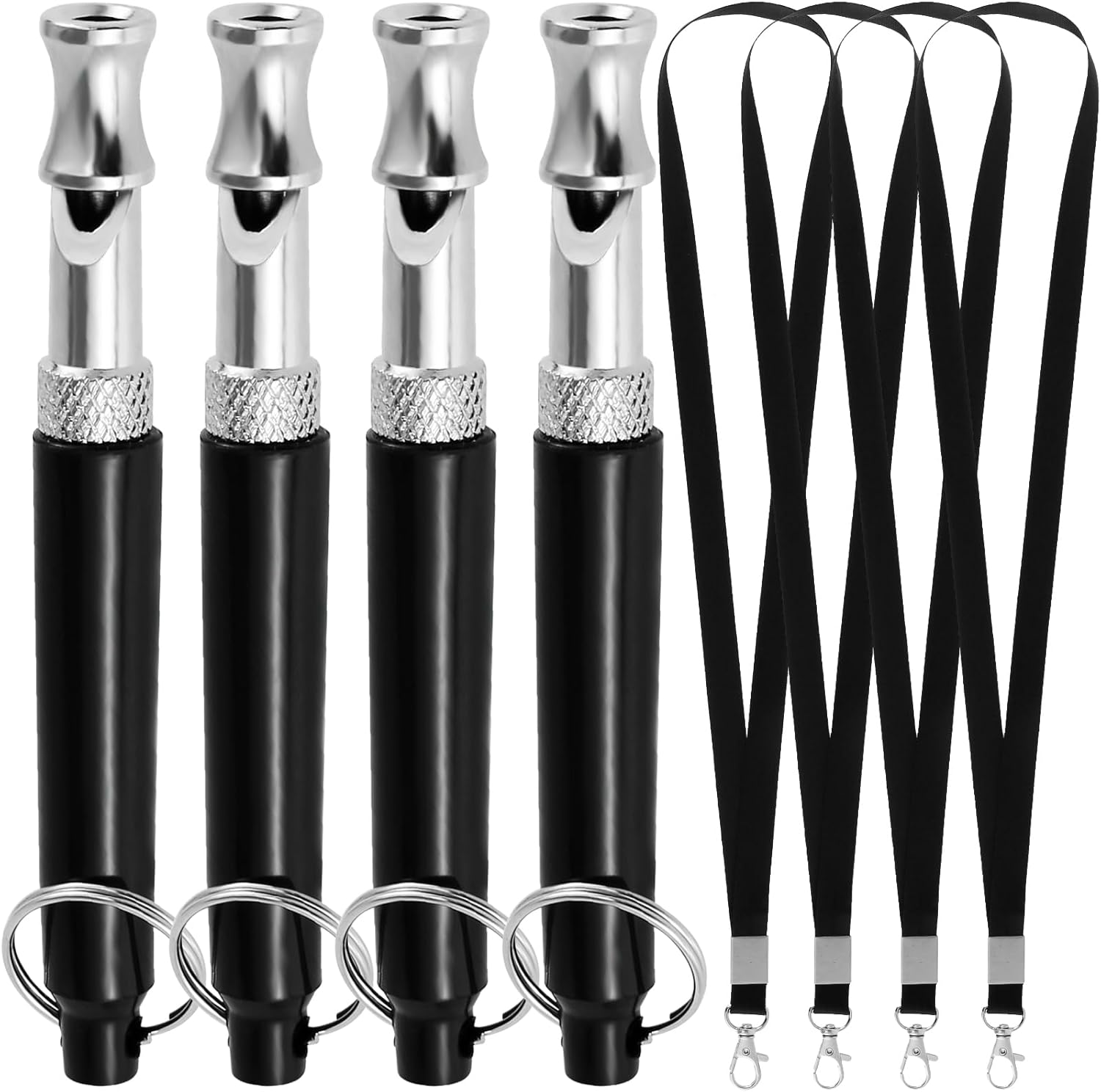 4Pcs Dog Whistle with Lanyard,Ultrasonic Dog Whistle,Adjustable Ultrasonic Dog Whistle,Professional Recall Dog Training Whistles,Ultrasonic Dog Whistle,Adjustable Dog Whistle image number 6