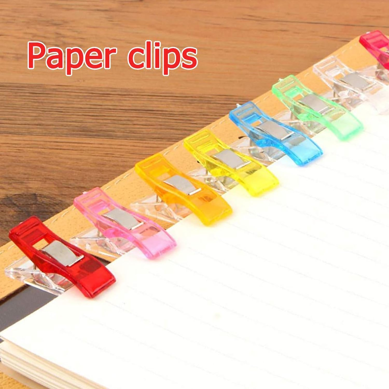 150 Pack Multipurpose Sewing Clips Assorted Colors for Quilting and Crafts with an Box image number 1
