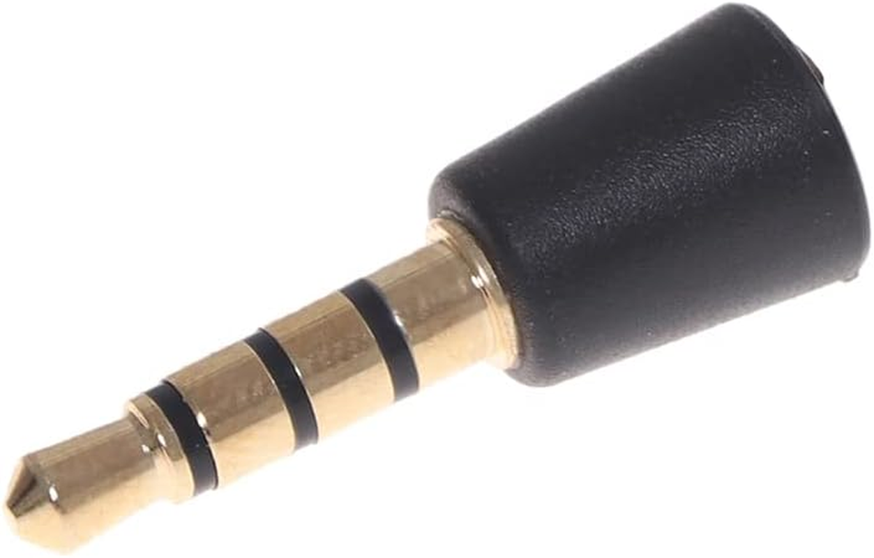 Vizgiz 2 Pack PS4 Controller Microphone 3.5Mm Plug 4 Pole 1/8 Inch MIC Dongle for Play Station 4 Switch DSLR Camera Laptop Tablet Mobile Phone Game Player Ipad WII Xbox ONE 360 PC PS3 image number 3