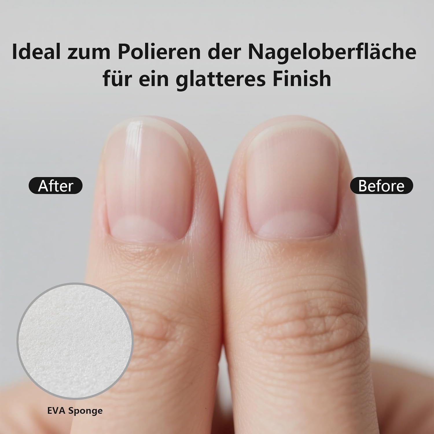 Set of 10 Nail File Nail Polishing Blocks, Buffer for Nail Art Tips, Professional Polishing File for Sanding Acrylic or Natural Gel Nails, 4 Washable Sides for Manicure image number 4