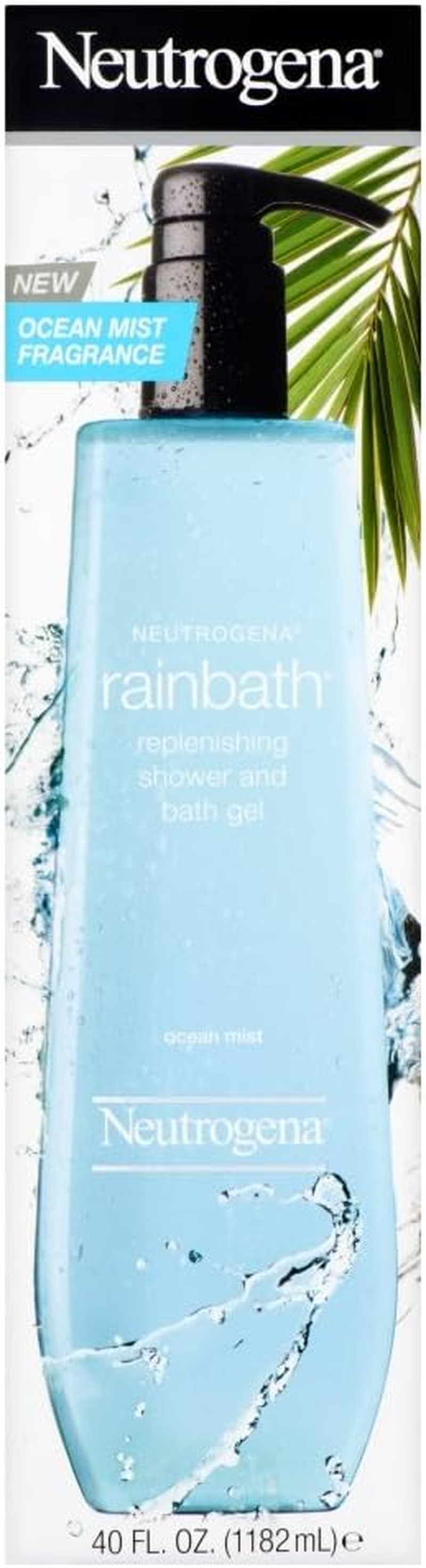 Neutrogena Rainbath Replenishing Shower and Bath Gel, Ocean Mist, 40 Fl.Oz. image number 3