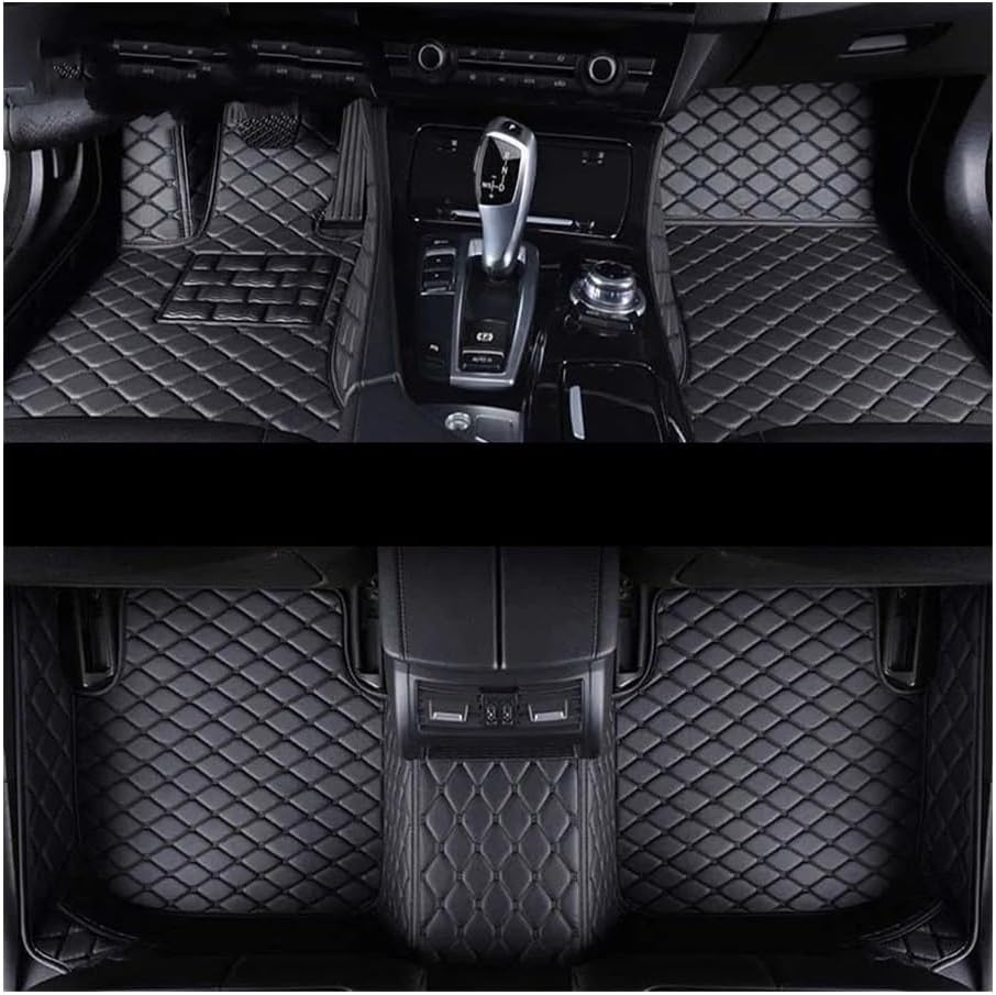 Car Mats Custom Car Floor Mats for Maz&Da for CX3 for CX-3 2015 2016 2017 2018 2019 2020 2021 2022 2023 Auto Carpets Foot Coche(All Black)