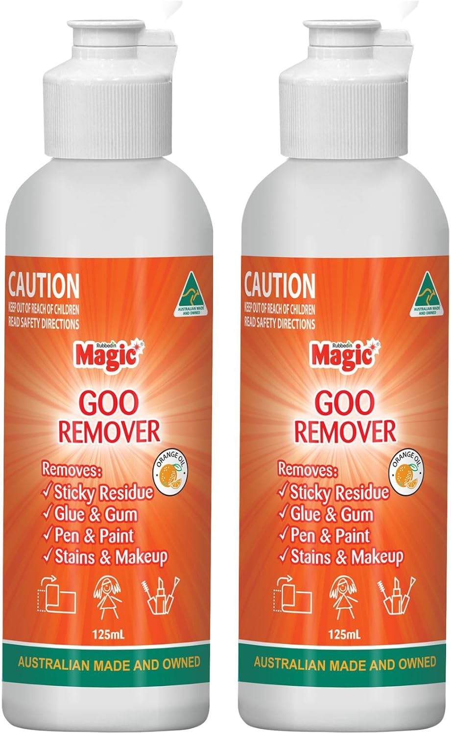 2 X Magic Goo Remover 125Ml image number 3
