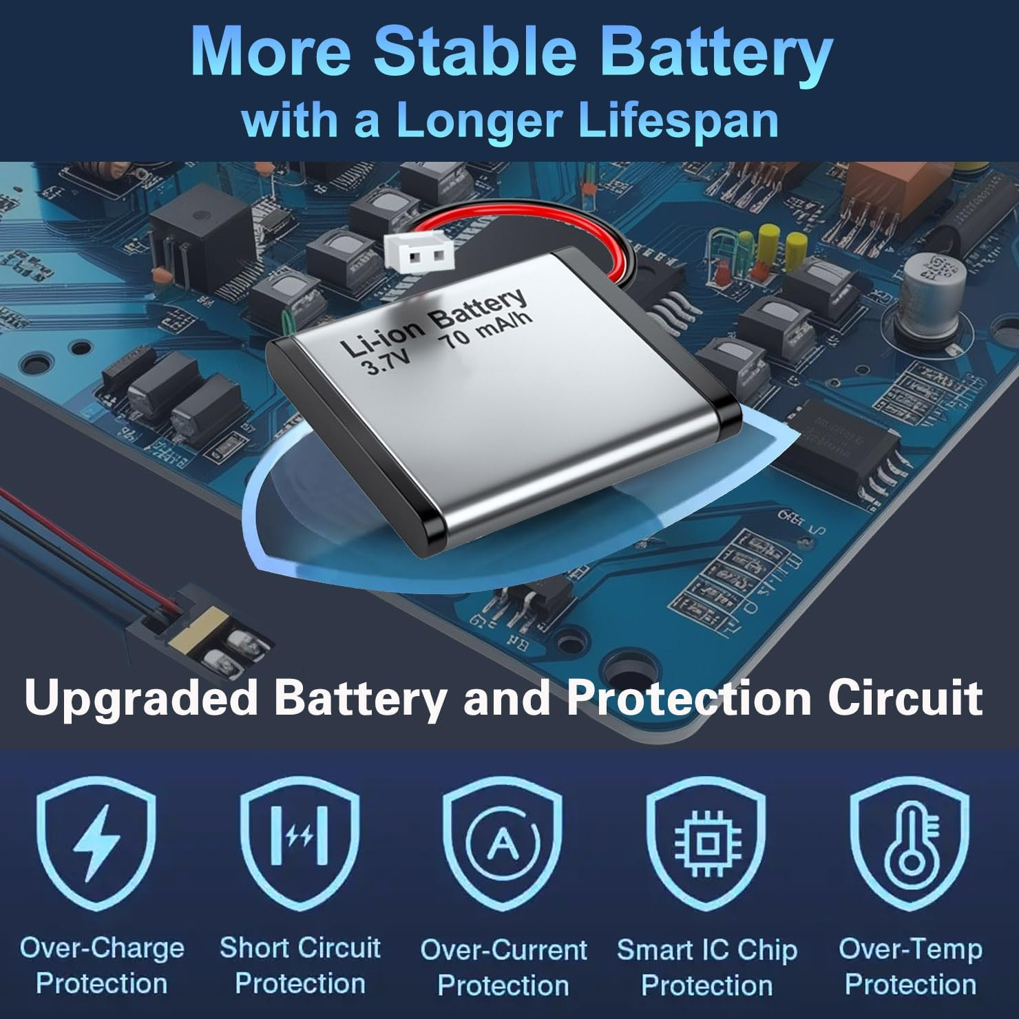 Vislla Wireless Lavalier Microphone for Iphone 15/16/17 Series, Ipad and Android Devices, Noise Cancelling,Bluetooth Mini Lapel Microphone for Youtube/Vlogging/Live Streaming/Tiktok/Interview image number 1