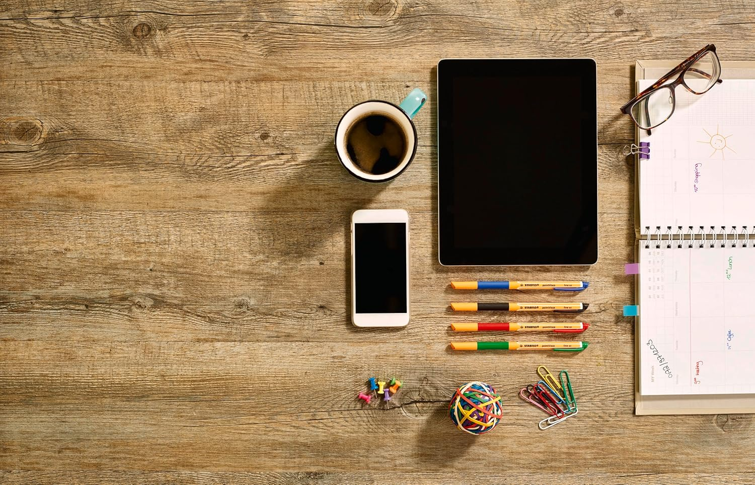 Gel Rollerball - STABILO Pointvisco Box of 10 Black image number 5