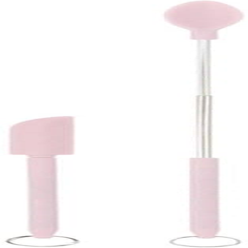 Mini Silicone Telescopic Spatula Multipurpose Double-Headed Cream Cake Scraper Red