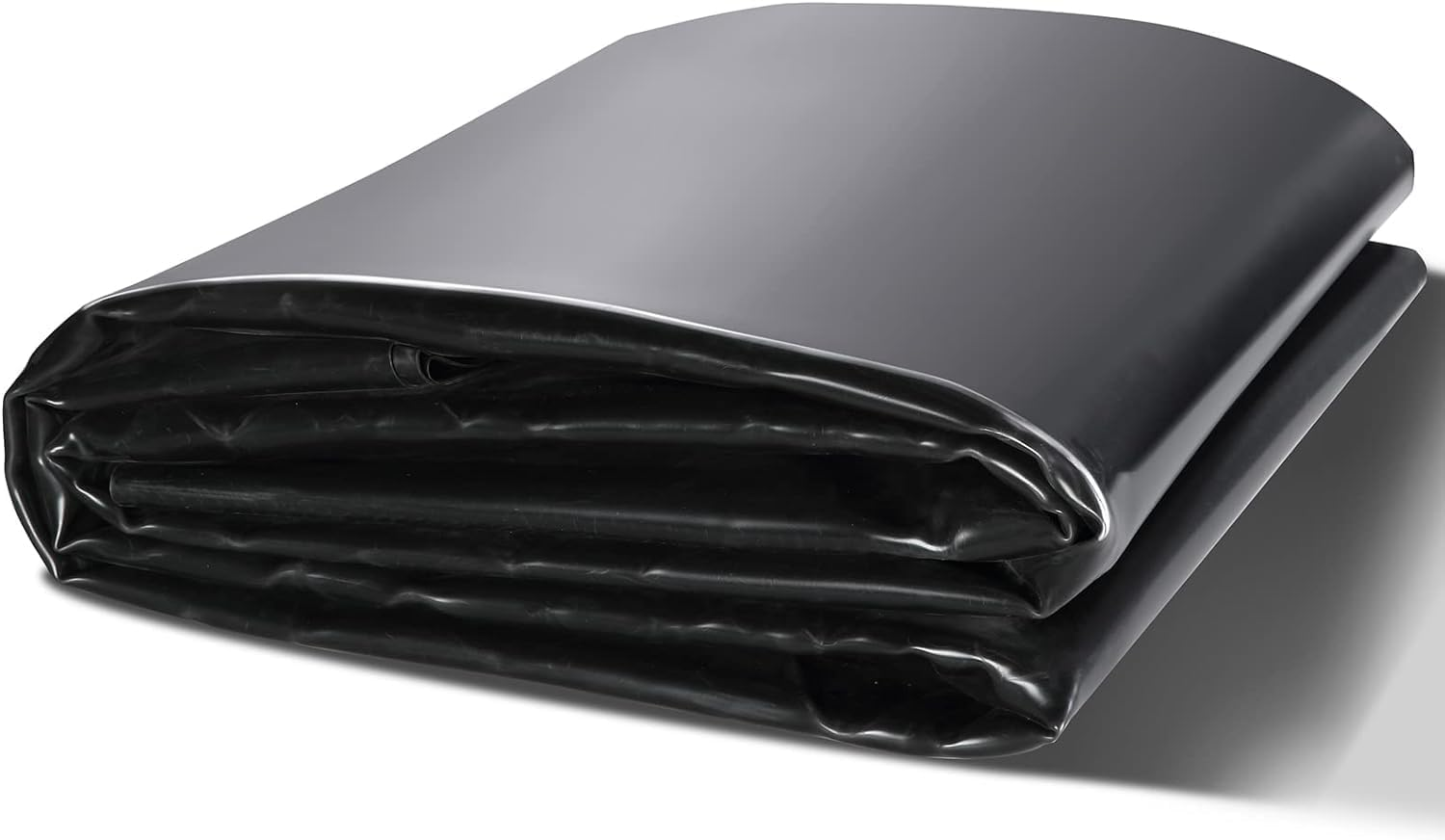 VEVOR 10 X 15 Ft Pond Liner, 45 Mil Thickness, Pliable & Durable EPDM Material, Easy Cutting Underlayment for Fish or Koi,Waterfall, Fountains, Water Gardens, Black image number 2