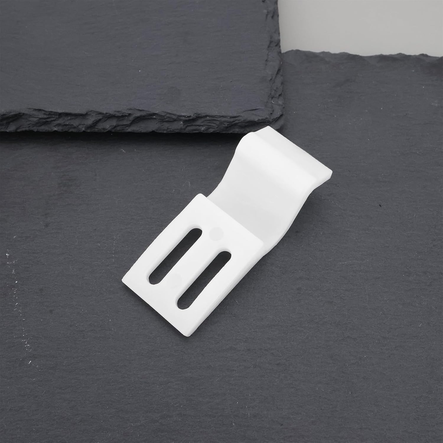 Emagtech 10Pcs Bath Panel Clips Acrylic Bath Board Clip Accessories for Modern Bathroom Accessories Installation 22X50X58Mm White image number 2