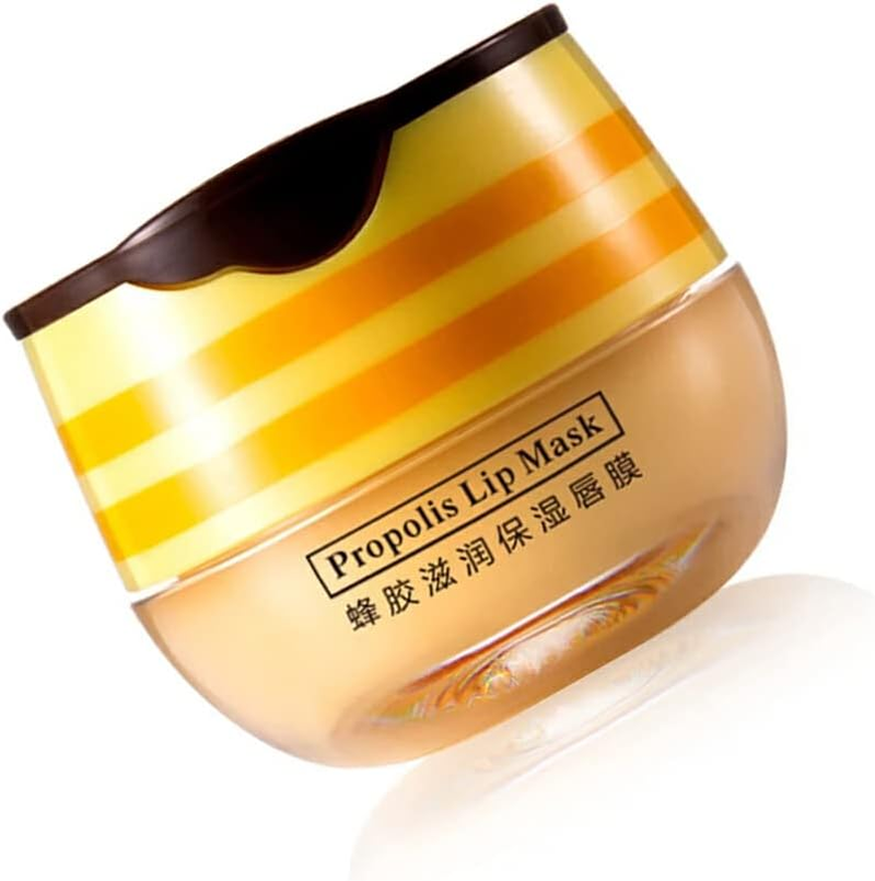 WUISOLQP Honey Lip Balm Moisturizing Lip Nourishing Lip Care Moisturizer Lightweight Portable Plumping Lip Gloss Makeup image number 6