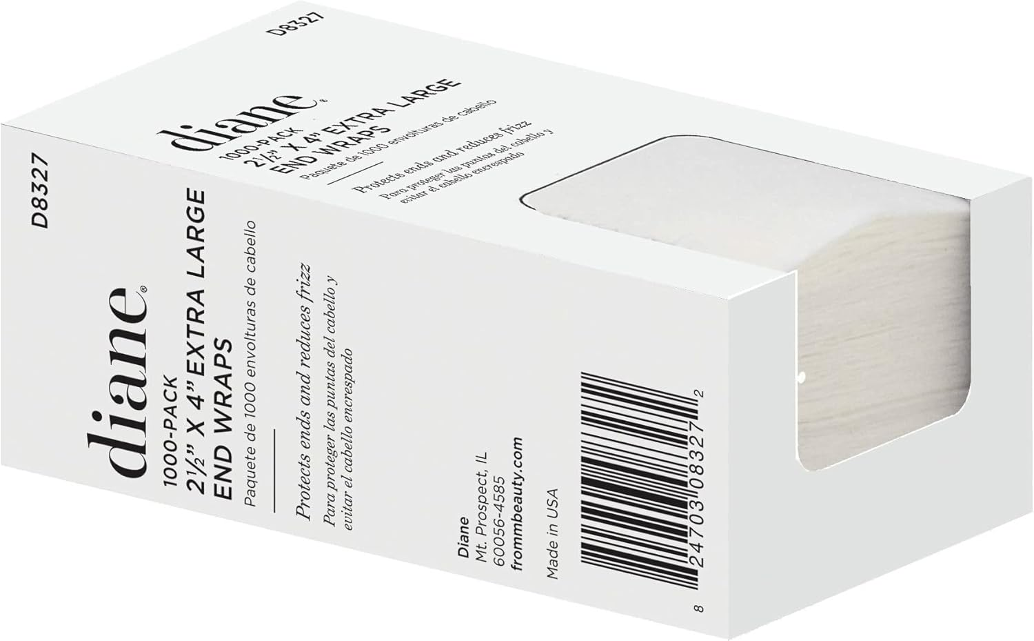 Diane by Fromm Jumbo End Wraps, 2.5 X 4 Inches, 1000 Sheets image number 2