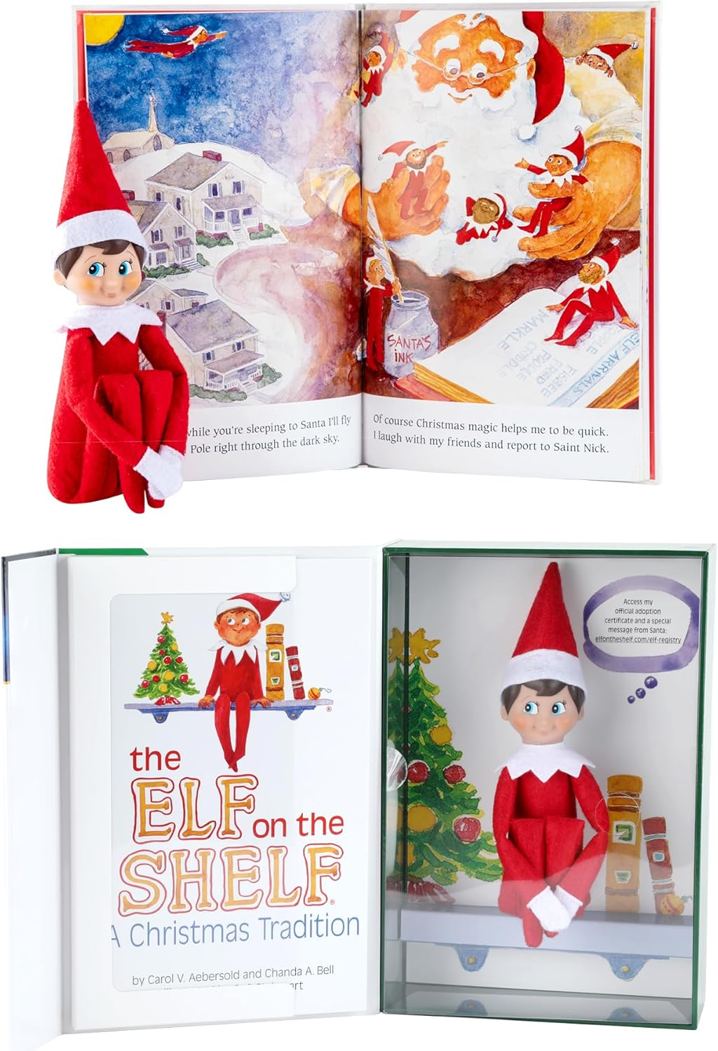 The Elf on the Shelf Boy Light, Red and White