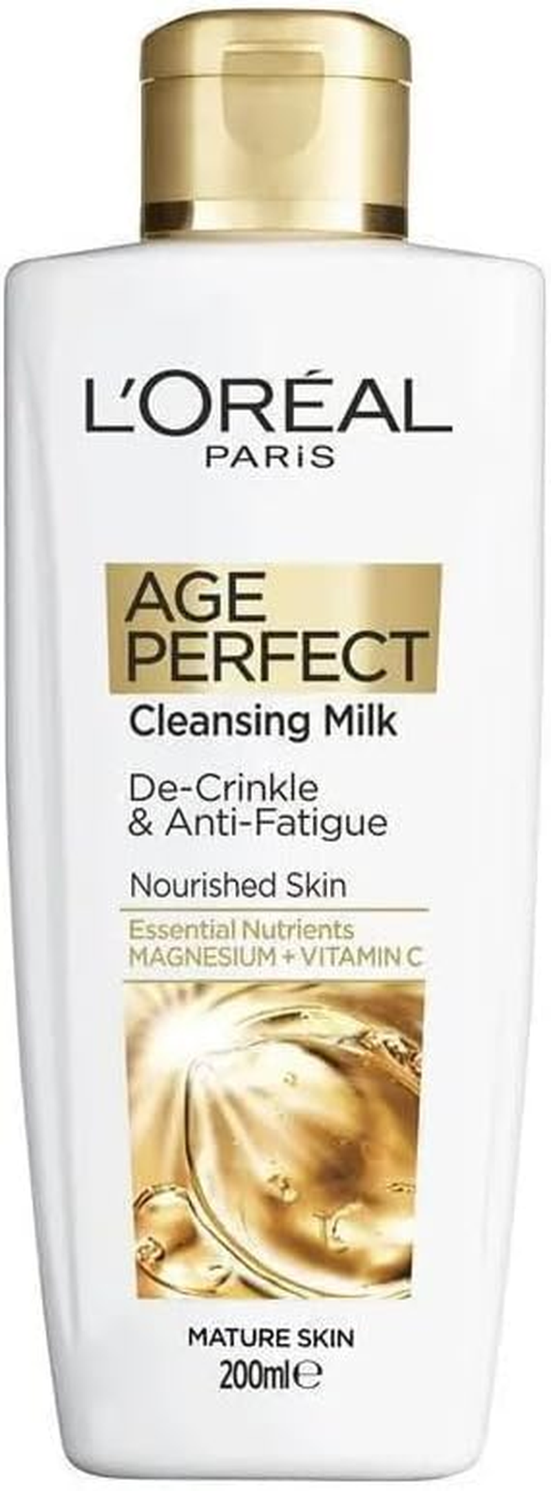 6X L'Oreal Paris Age Perfect Cleansing Milk 200Ml image number 5