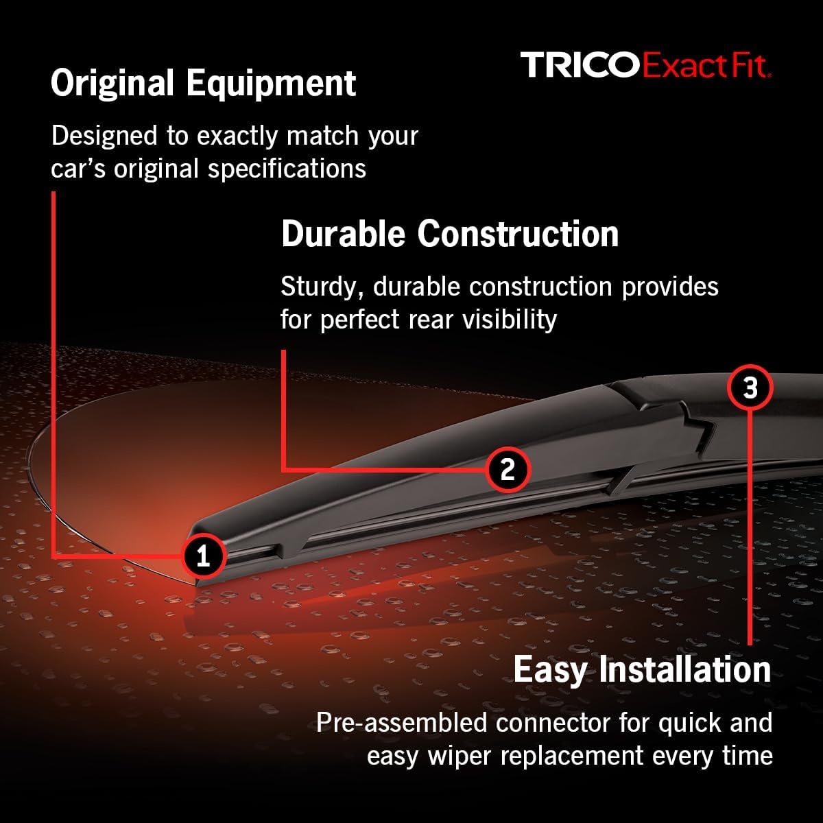 Trico 12-A Roc Loc 2 Wiper Blade, 300 Mm Size