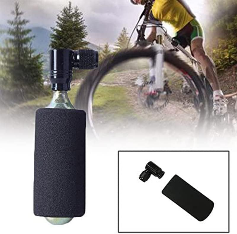 Sagasave CO2 Inflator with Insulated Sleeve, Quick Lightweight Bicycle Gas Pump Nozzle for Bike Tire, Ball and Life Buoys image number 4