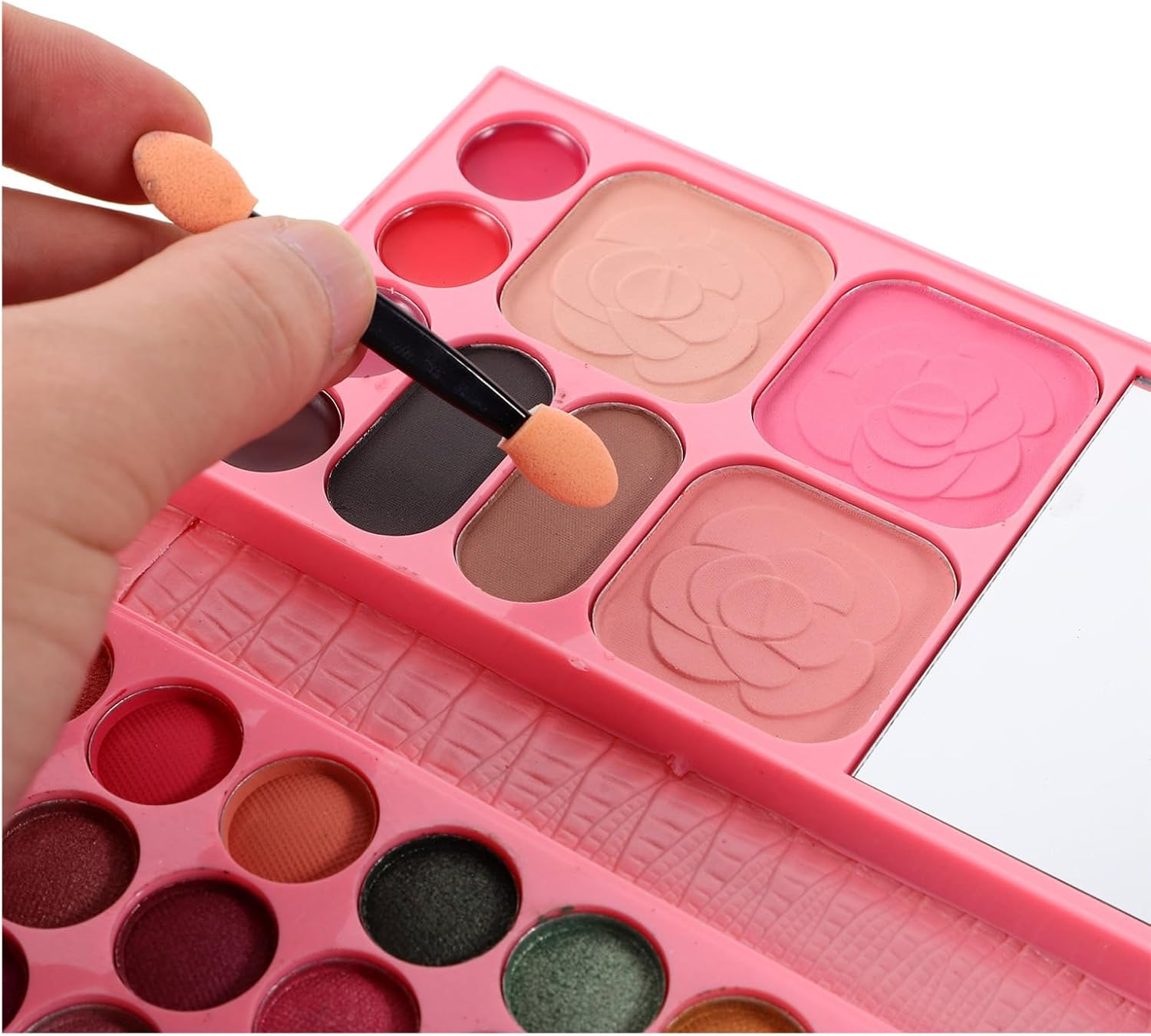 Healeved Makeup Set for Teen Girls Boys and Girls Eye Shadow Pallets Natural Eyeshadow Non-Fly Powder and Soft Texture for Teen Gifts image number 1