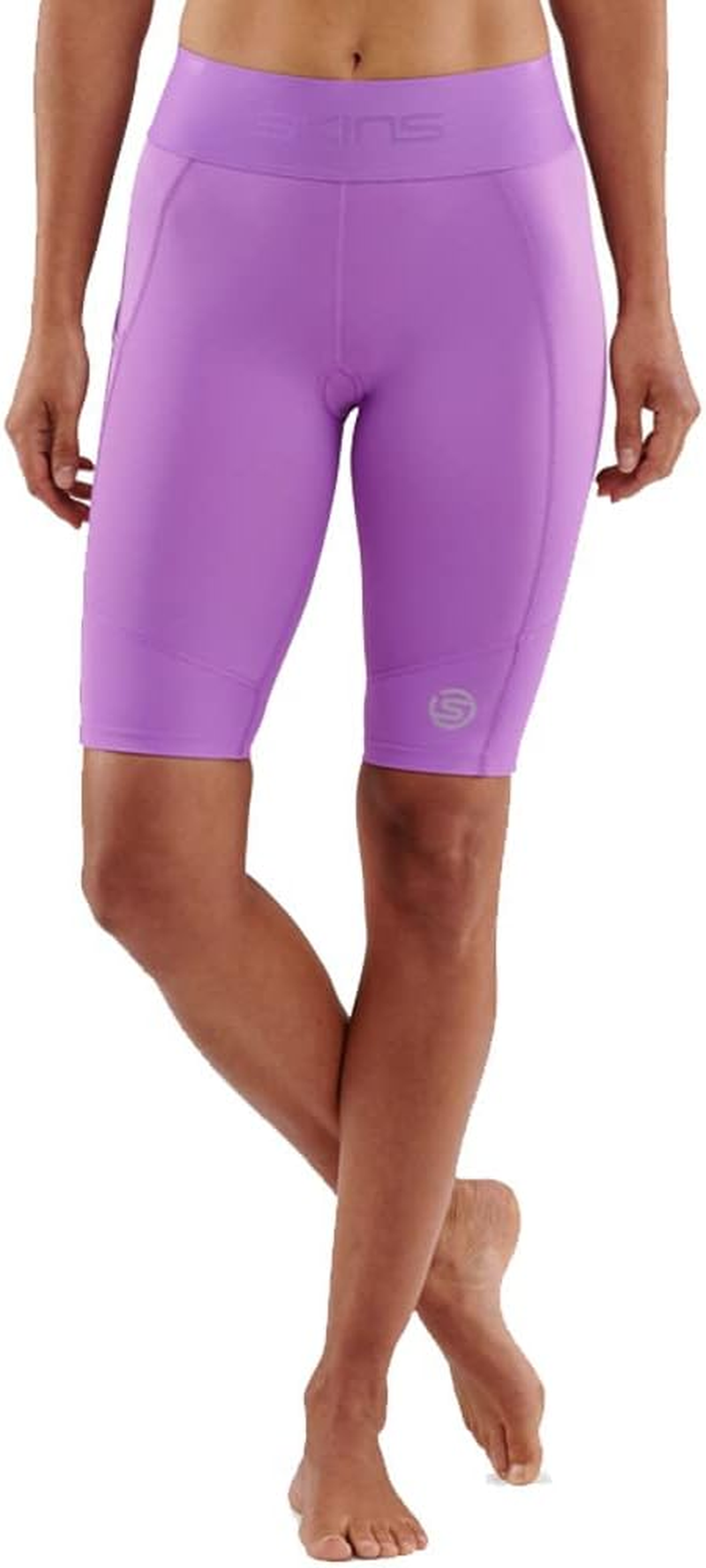 SKINS Compression Series 3 Women'S XS Half Tights Activewear/Gym Iris Orchid image number 1