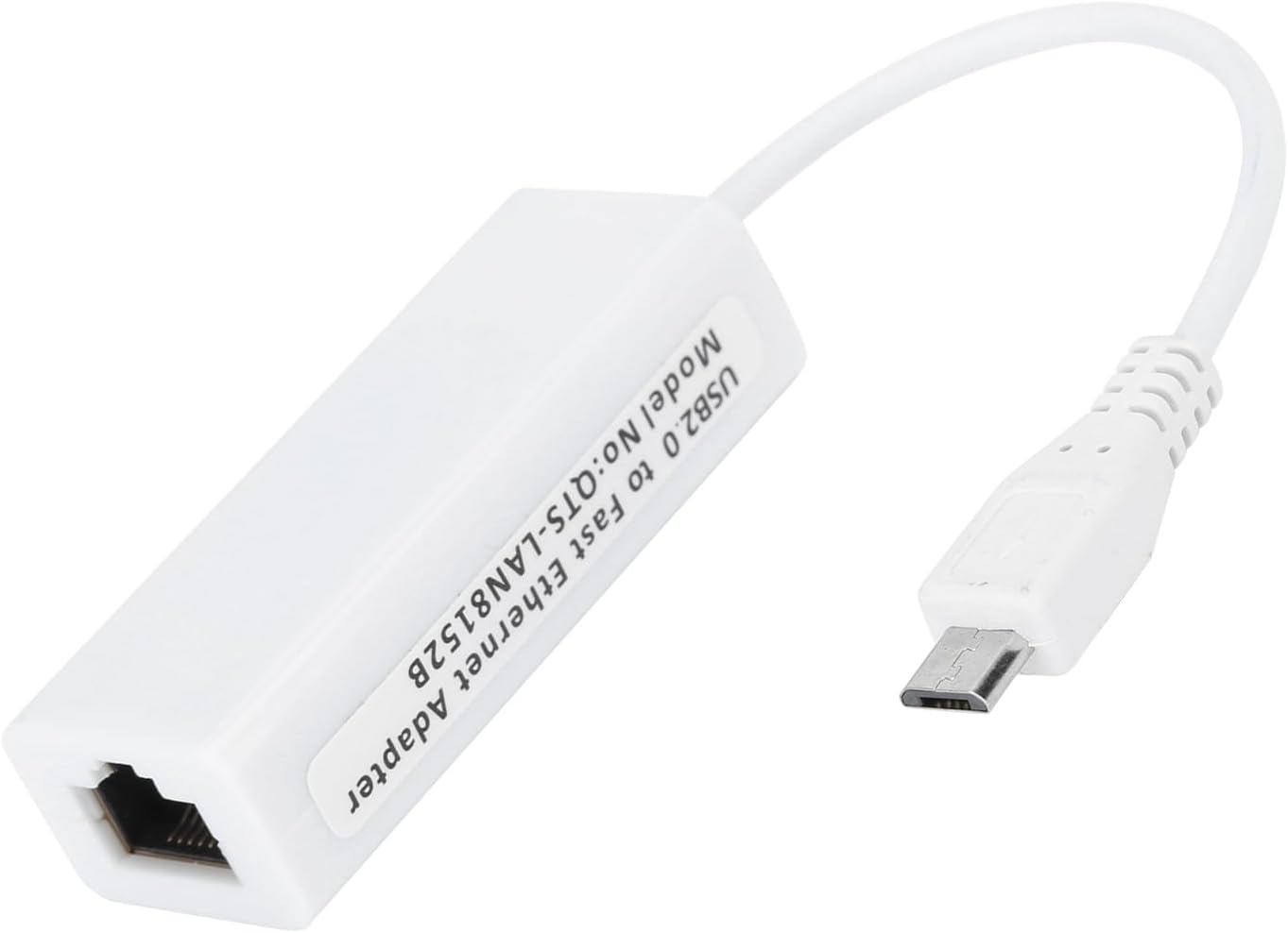 Asixxsix USB to Ethernet Adapter, USB to 10/100 Gigabit Ethernet LAN Network Adapter, Driver RJ45 Internet, RJ45 LAN for Raspberry Pi 1.3 /W image number 1