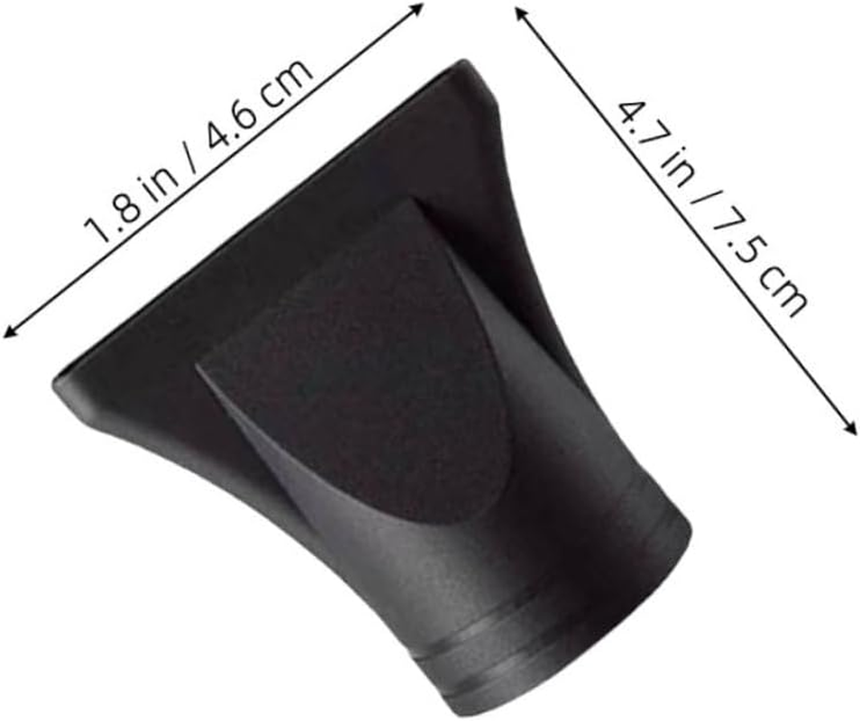 KAILIKETIY 4Pcs High Temperature Duckbill Nozzle Plastic Blow Dryer Nozzle Precision Styling for Hair Dryer Attachment image number 2