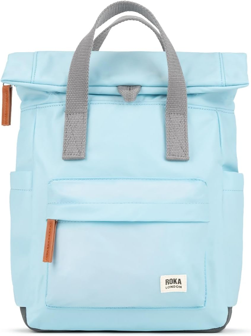 Roka London Canfield B Small Sustainable Nylon Backpack