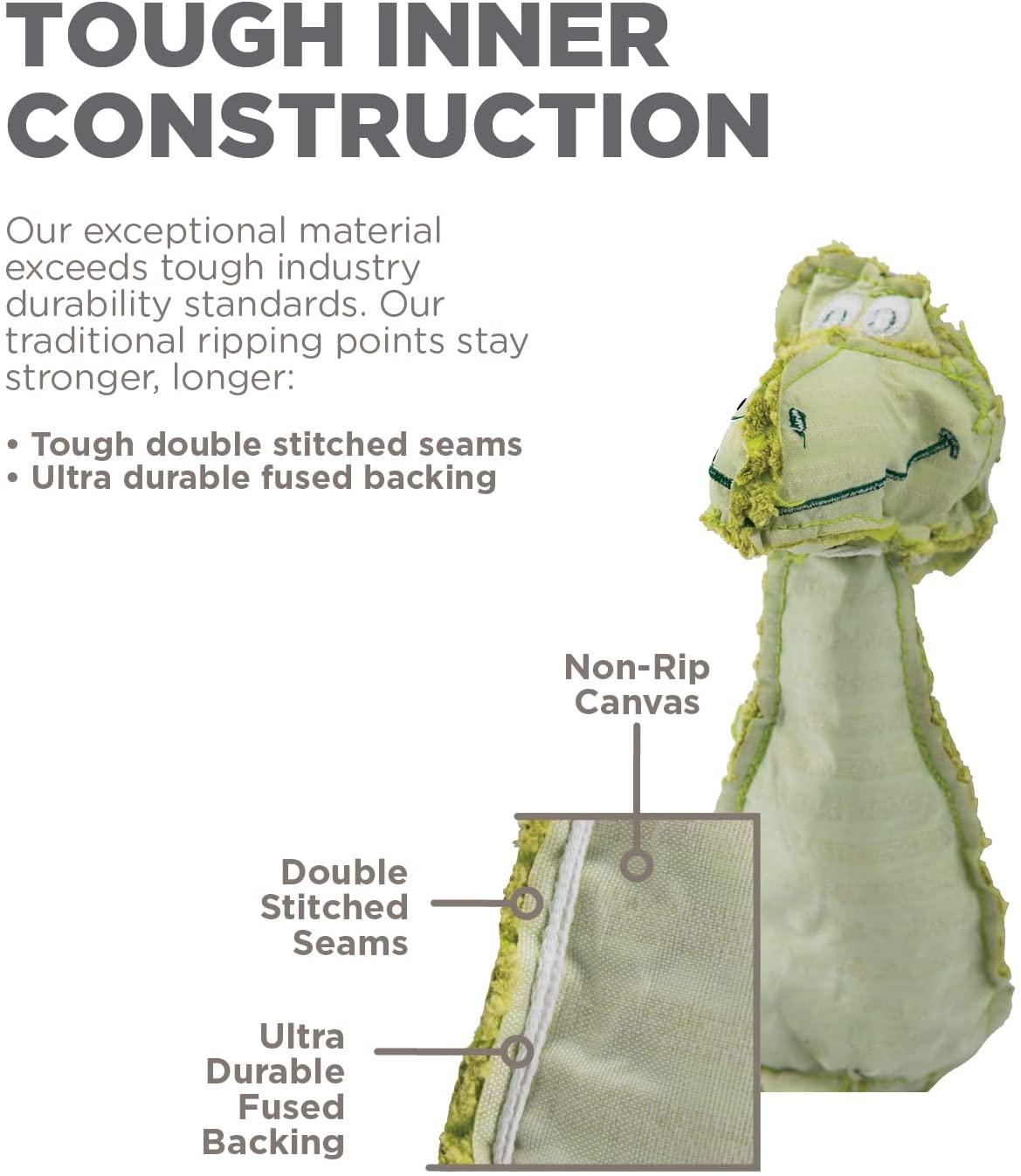 Charming Pets Scruffles Moose Plush Toy, Large 43Cm image number 5