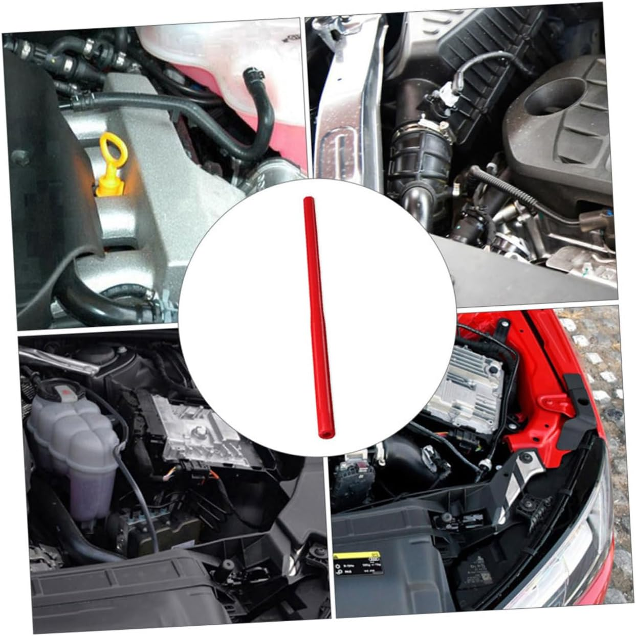 JECOMPRIS 2Pcs Spark Plug Installation Tool Rubber Socket Automotive Repair Tool for Car Spark Plug Removal Socket Thin Wall image number 1