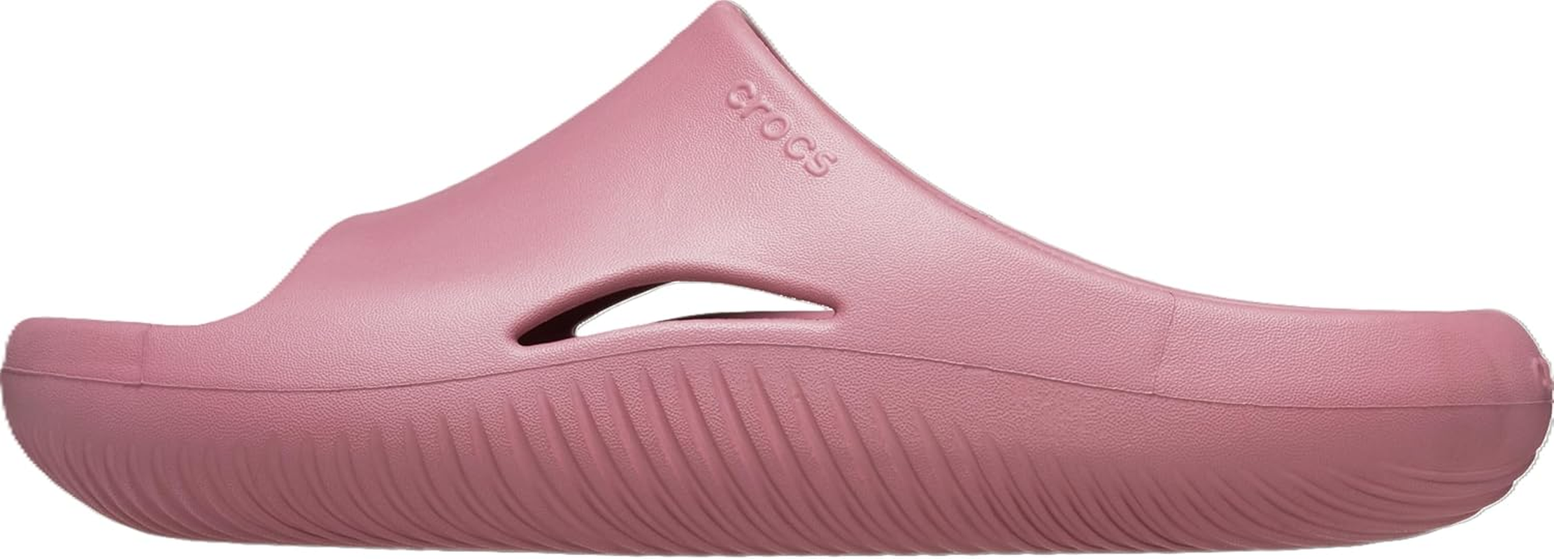 Crocs Unisex-Adult Mellow Tide Recovery Slide Stucco, CASSIS, 7 UK Men/ 6 UK Women image number 2