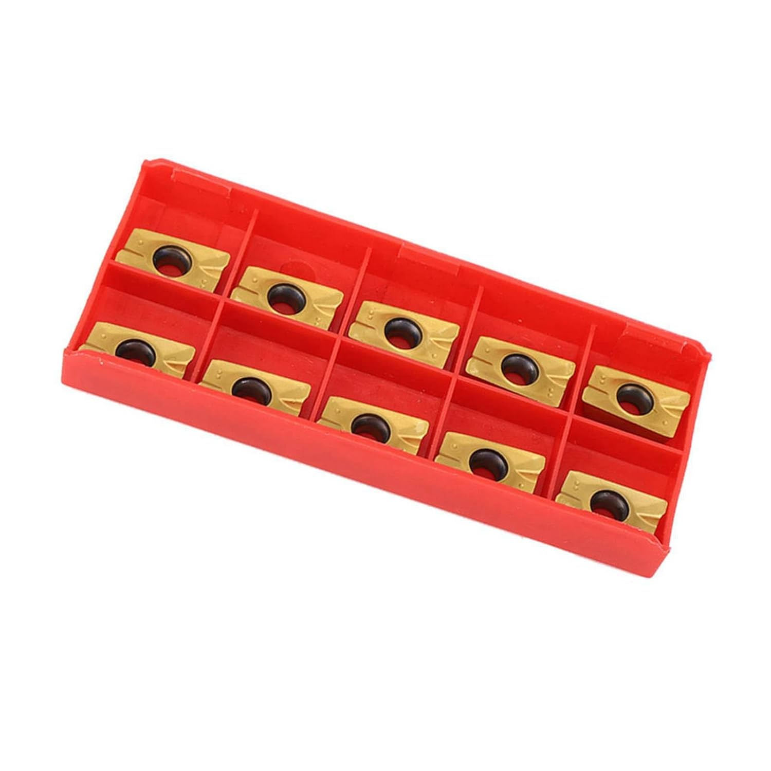 CHICIRIS Long Service Life Carbide Turning Inserts APMT1604 for Fine Milling 10PCS Cemented Carbide Inserts 15-50HRC, Steel/Stainless Steel Processing image number 4