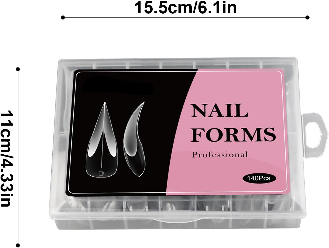 Nail Shapes for Gel Extension - Handmade Manicure Stencil - Nail Extension Templates for Natural Modelling and Manicure Accessories