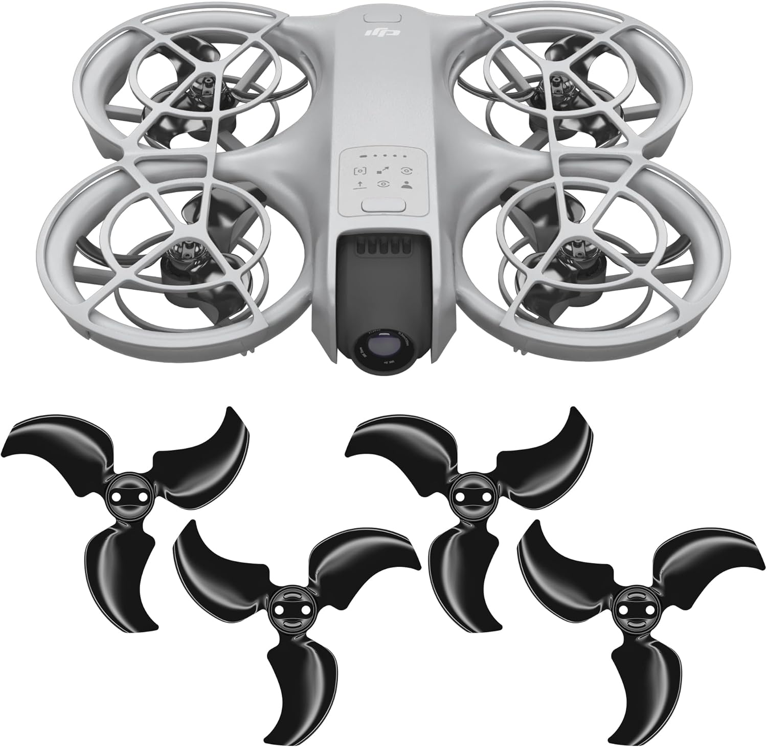 Master Airscrew Stealth Propellers for DJI Neo - Black, 4 Pcs