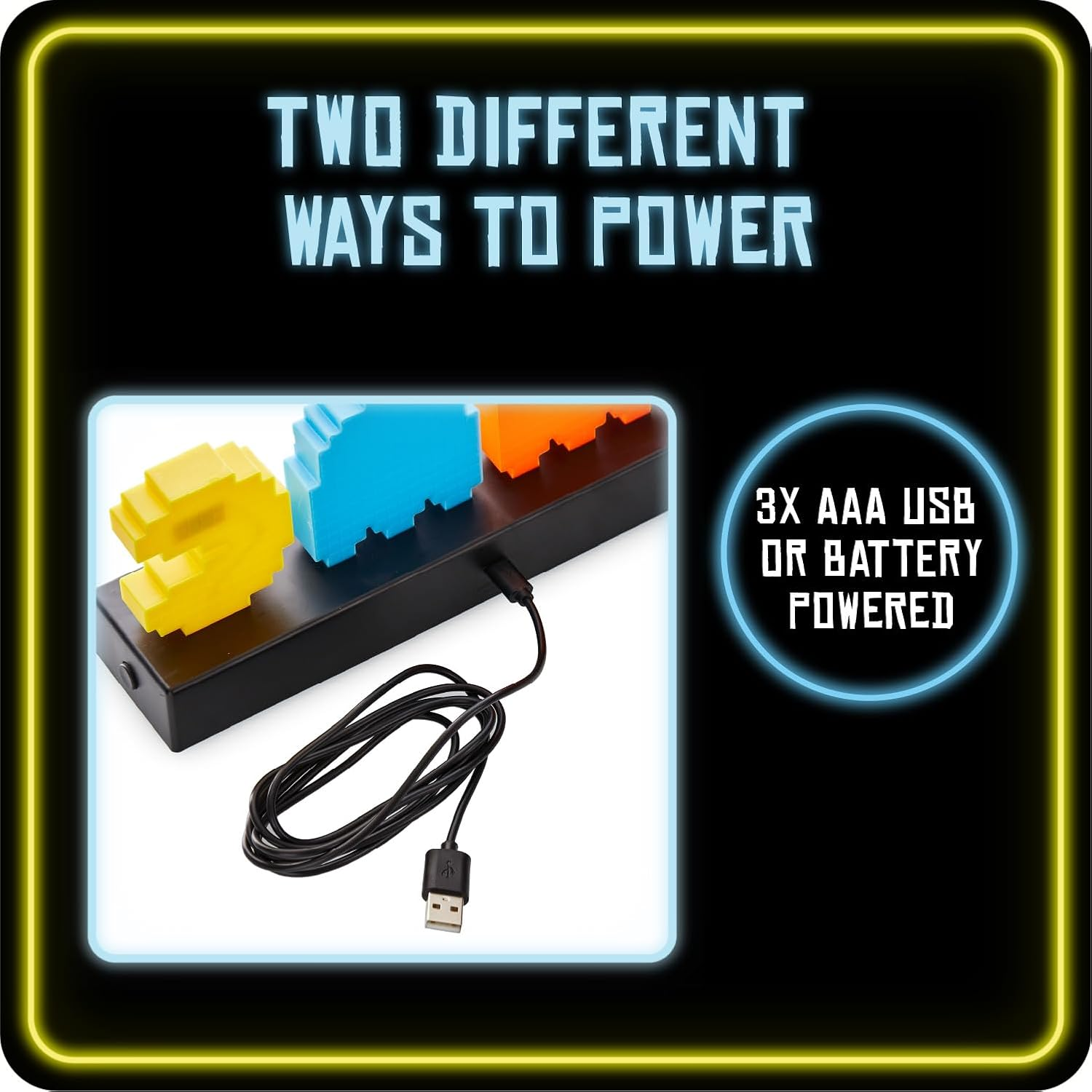 Paladone Pac Man and Ghosts Light image number 3