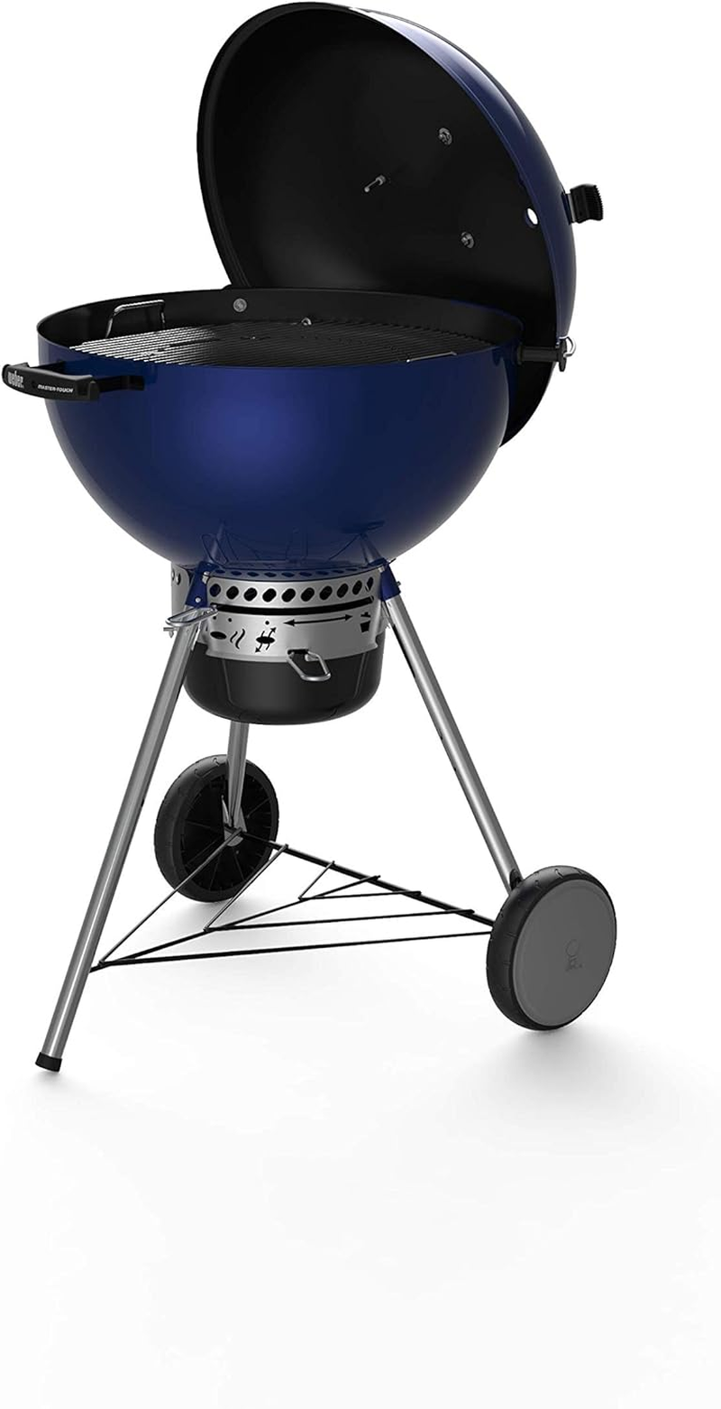 Weber Master-Touch Charcoal Grill, Deep Ocean Blue - Deep Ocean Blue image number 2