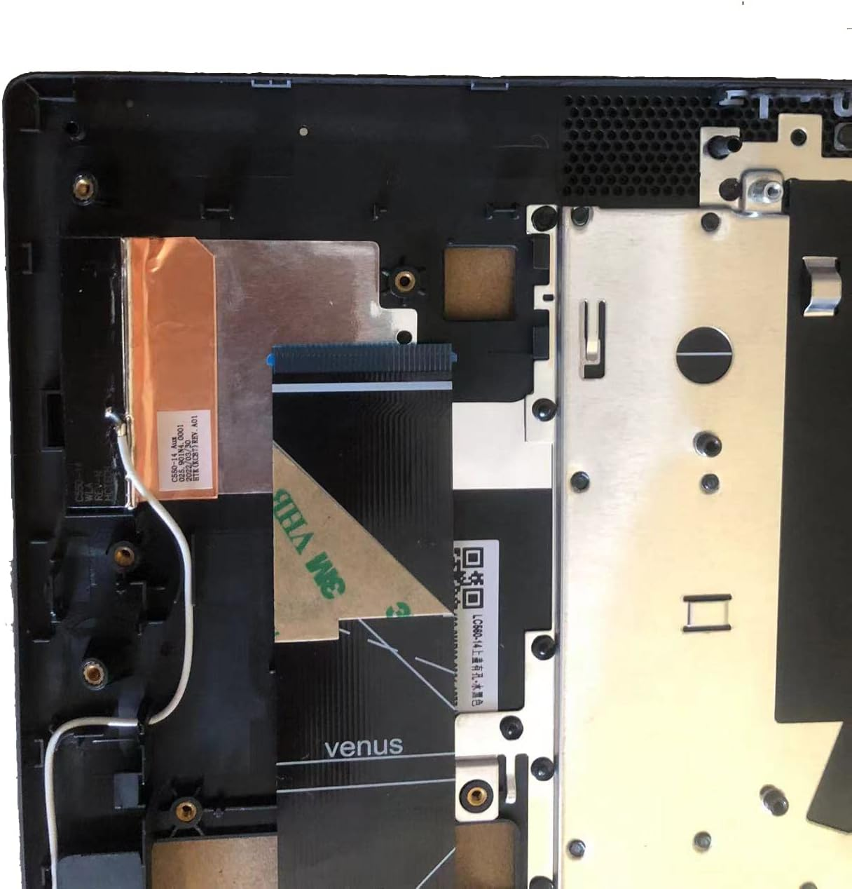 Wzqrps Replacement Laptop Upper Case Palmrest Backlit Keyboard Touchpad Assembly Part for Le Novo Flex 5-14IIL05 ARE05 ITL05 5CB0Y85490 Gray image number 5