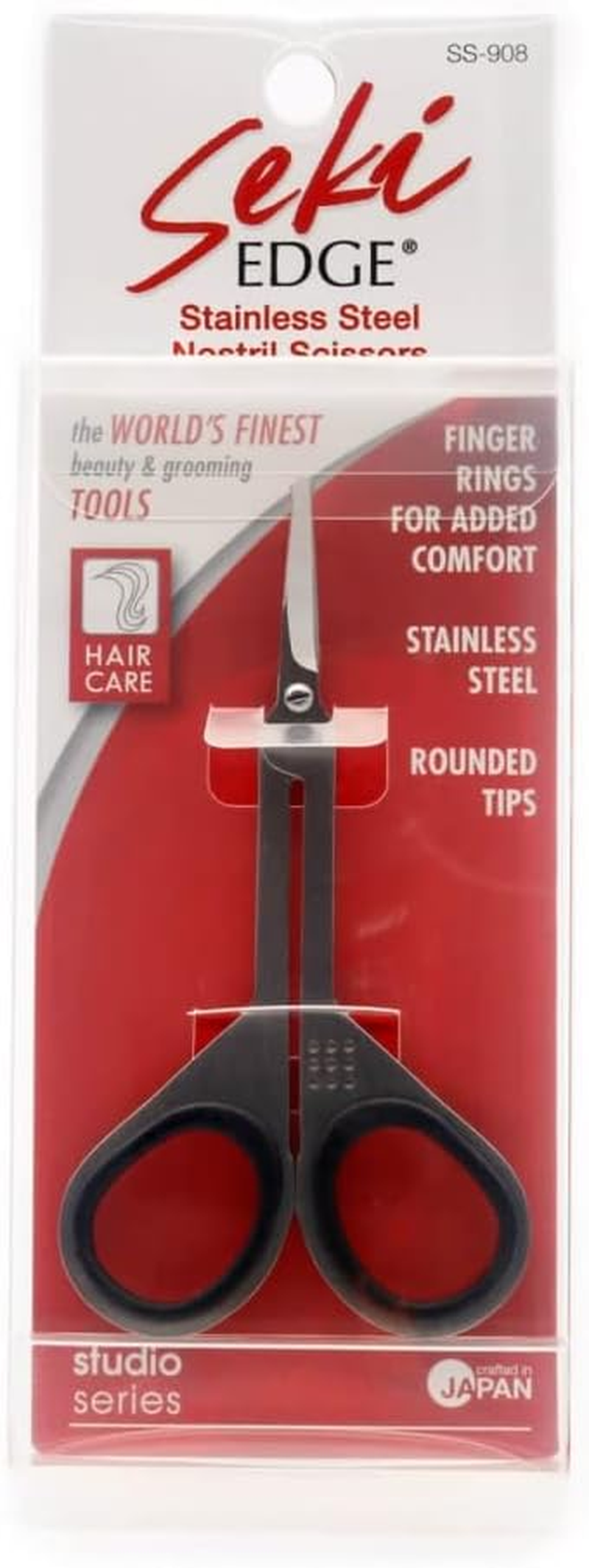 Seki Edge Stainless Steel Nostril Scissors image number 2