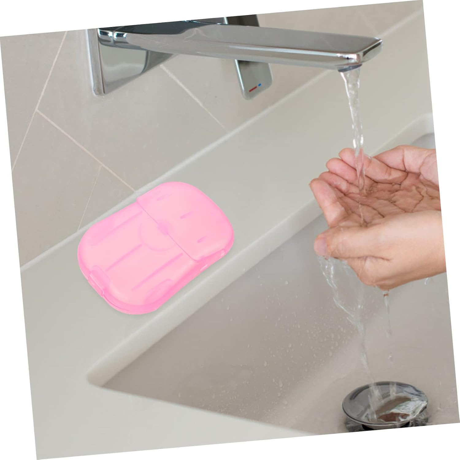 Iplusmile Travel Essentials for Women Hand Soap Sheets Travel Soap Slices Compact Lightweight Business Trips