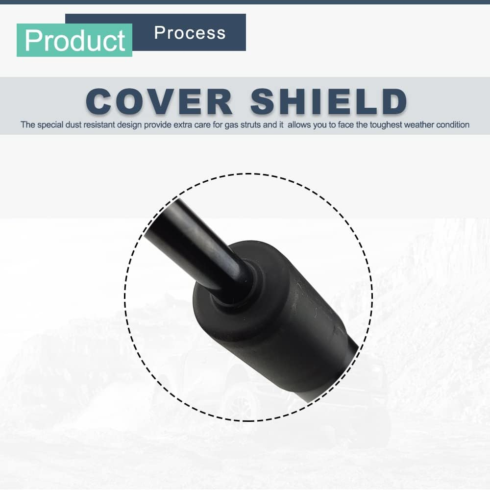 URSA 4X4 Heavy Duty 2 X Gas Struts 315Mm 300N 8Mm Shaft for Caravan, Trailer, Canopy, Toolbox, Window Strut Spring image number 3