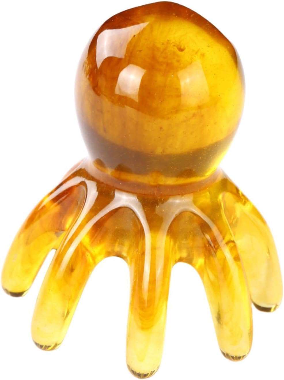 Koolsoo Octopus Massage Comb Head Scalp Massage Compact with Handle Portable Meridians Tool Point Tool for Grooming Home Women Men, Pink