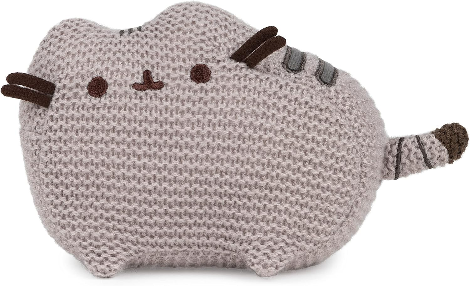 Pusheen Knit Plush: Soft Toy, Grey, 15 Cm Size