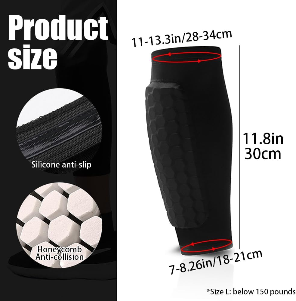 Geli Premium Soccer Shin Guards Sleeves, All-In-One Protection for Men, Women & Youth image number 1