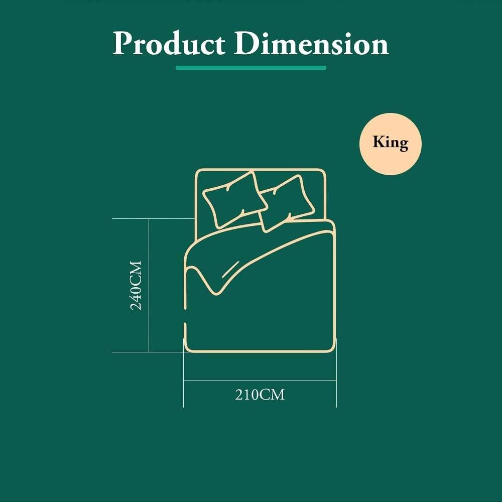 ZUNI Goose Feather down Comforter King Size, 700GSM All Seasons Goose Quilt, 100% Cotton Cover, Lightweight Soft Cotton Cover Home Bedroom Bed Travel Hotel Bed Comforter, Machine Washable, White image number 3