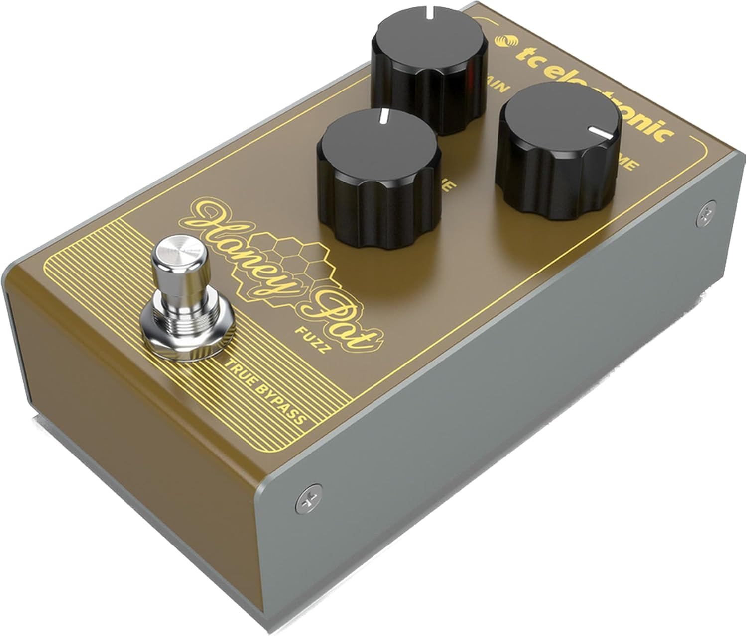 TC Electronic HONEY POT FUZZ Vintage-Flavored Fuzz Pedal with Massive Wall of Tones and Miles of Sustain image number 2