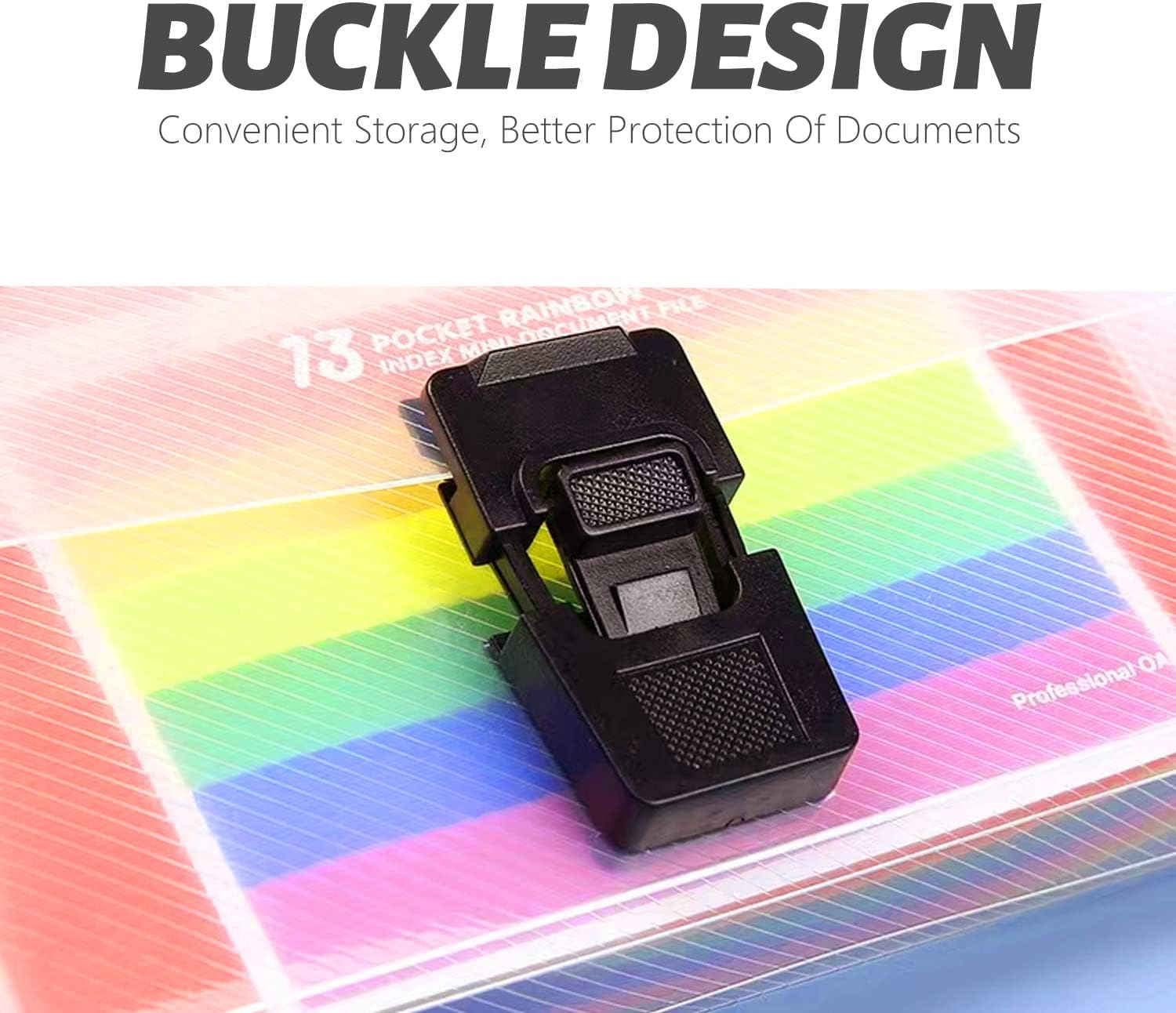 EKIND 7 * 4.5" Expandable Portable Folder, 13 Pockets Accordian File Organizer, A6 Plastic Wallet for Cards,Coupons,Receipt,Tax Item, Mini Expanding Folders (1 Pack, Color)