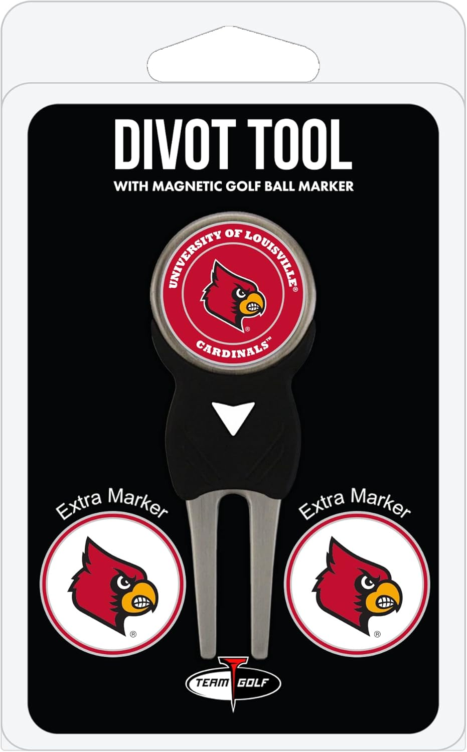 Team Golf NCAA Divot Tool with 3 Golf Ball Markers Pack, Markers Are Removable Magnetic Double-Sided Enamel image number 5